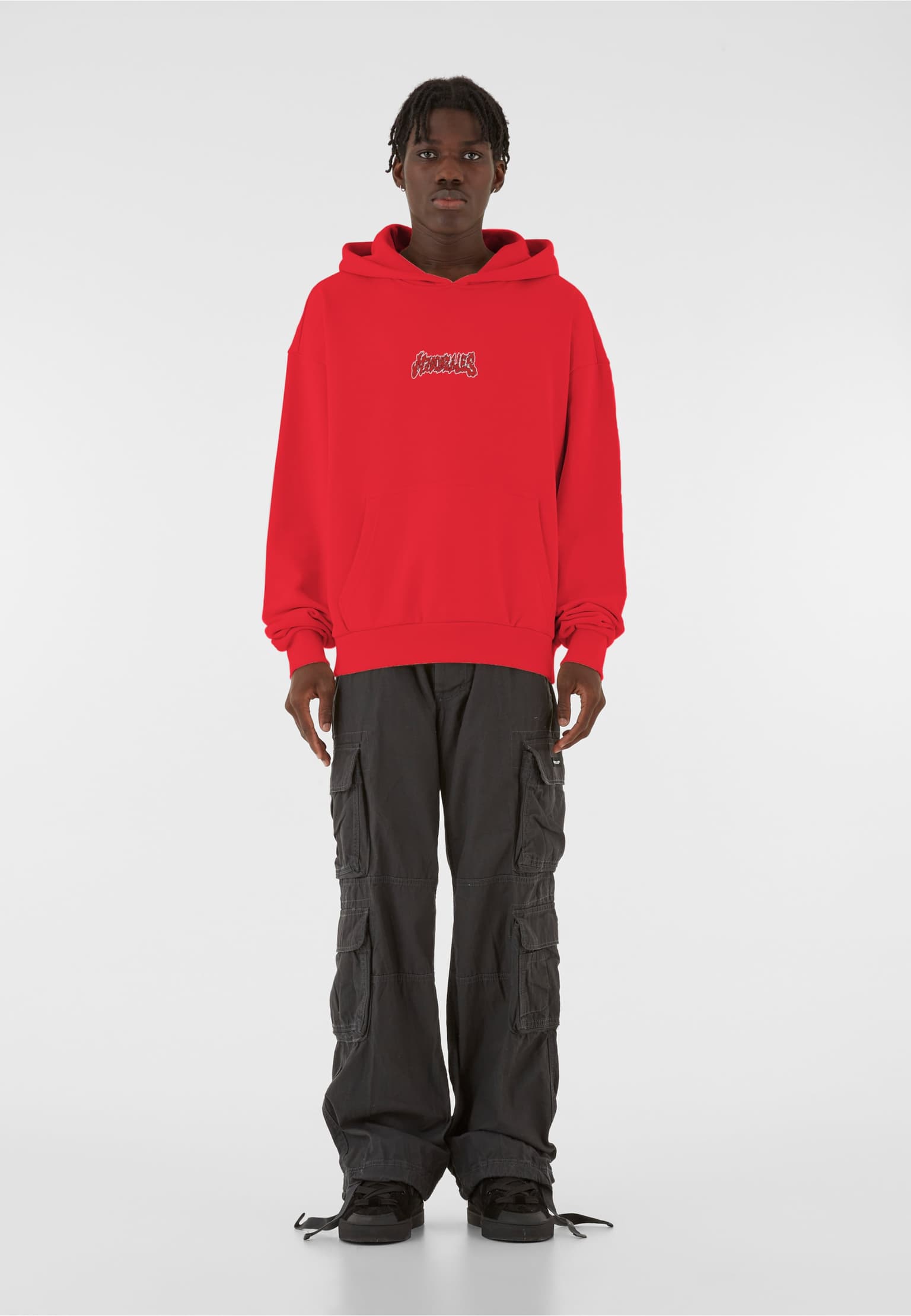 MJ Gonzales MJG Heavy Oversized Hoody - Ornament of Ashes – Bild 3