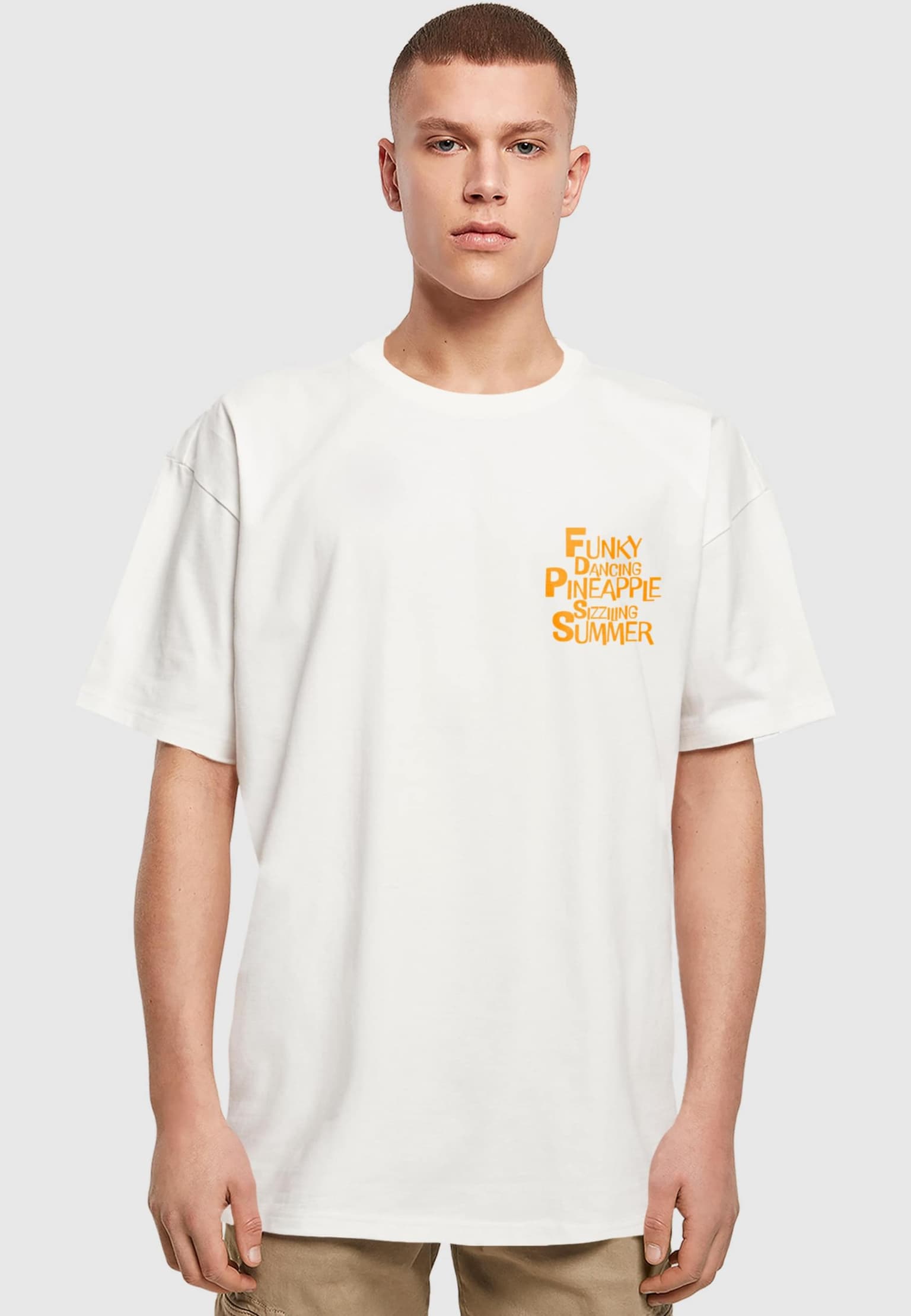 Merchcode Funky Pineapple Oversized T-shirt