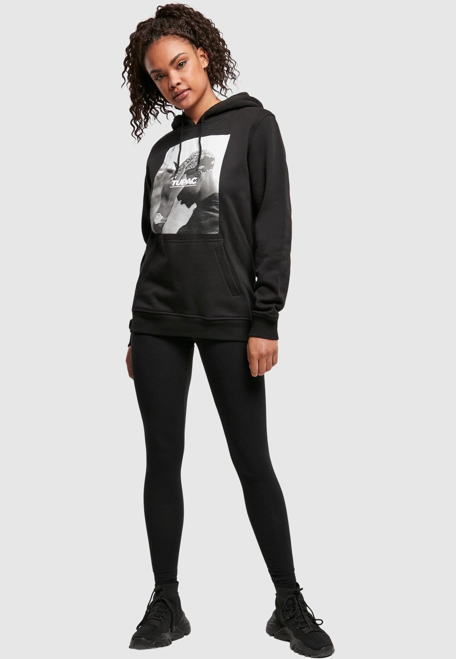 Merchcode Ladies 2Pac F*ck The World Hoody – Bild 4