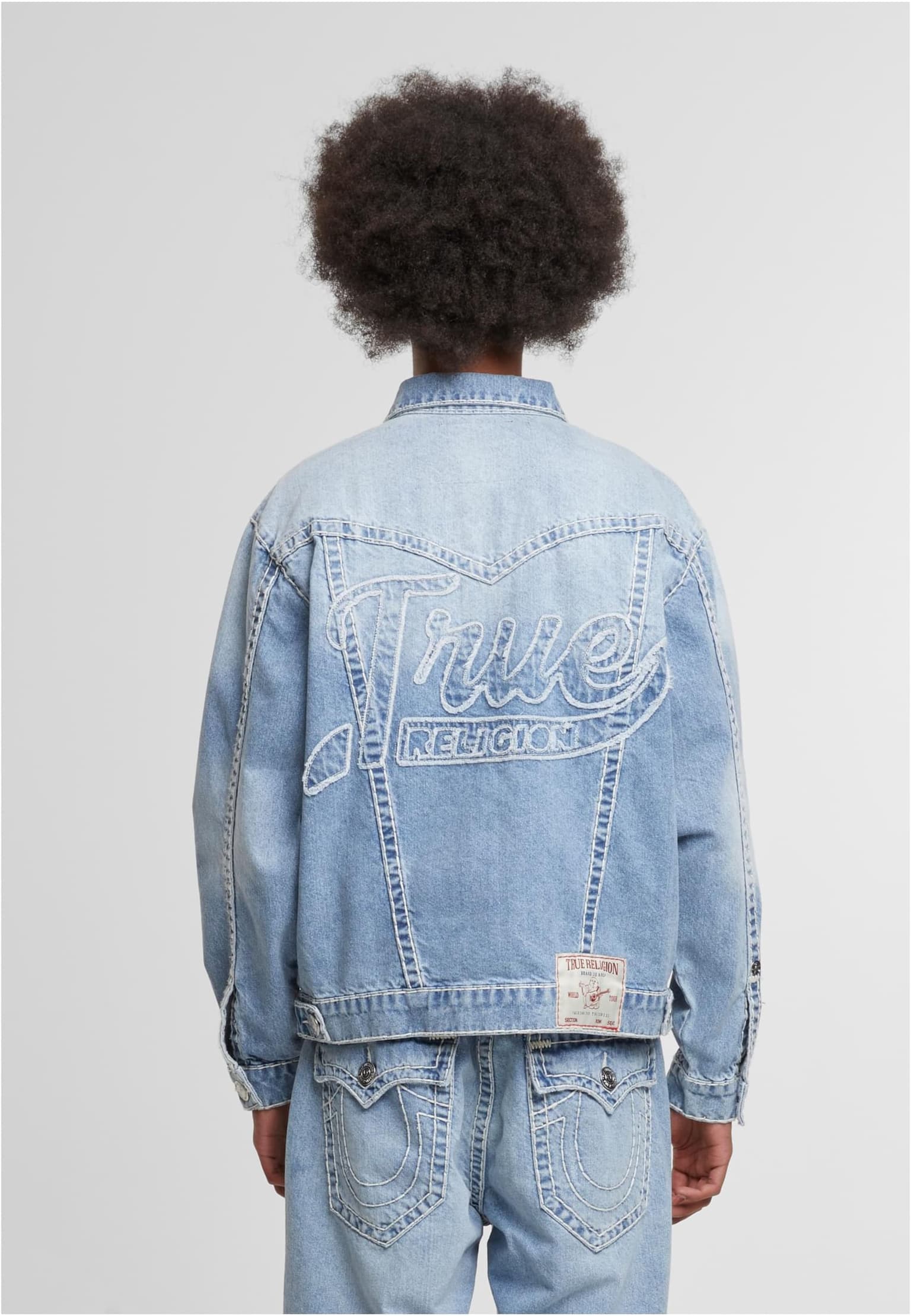 True Religion SUPER T OVERSIZED DENIM JACKET – Bild 2