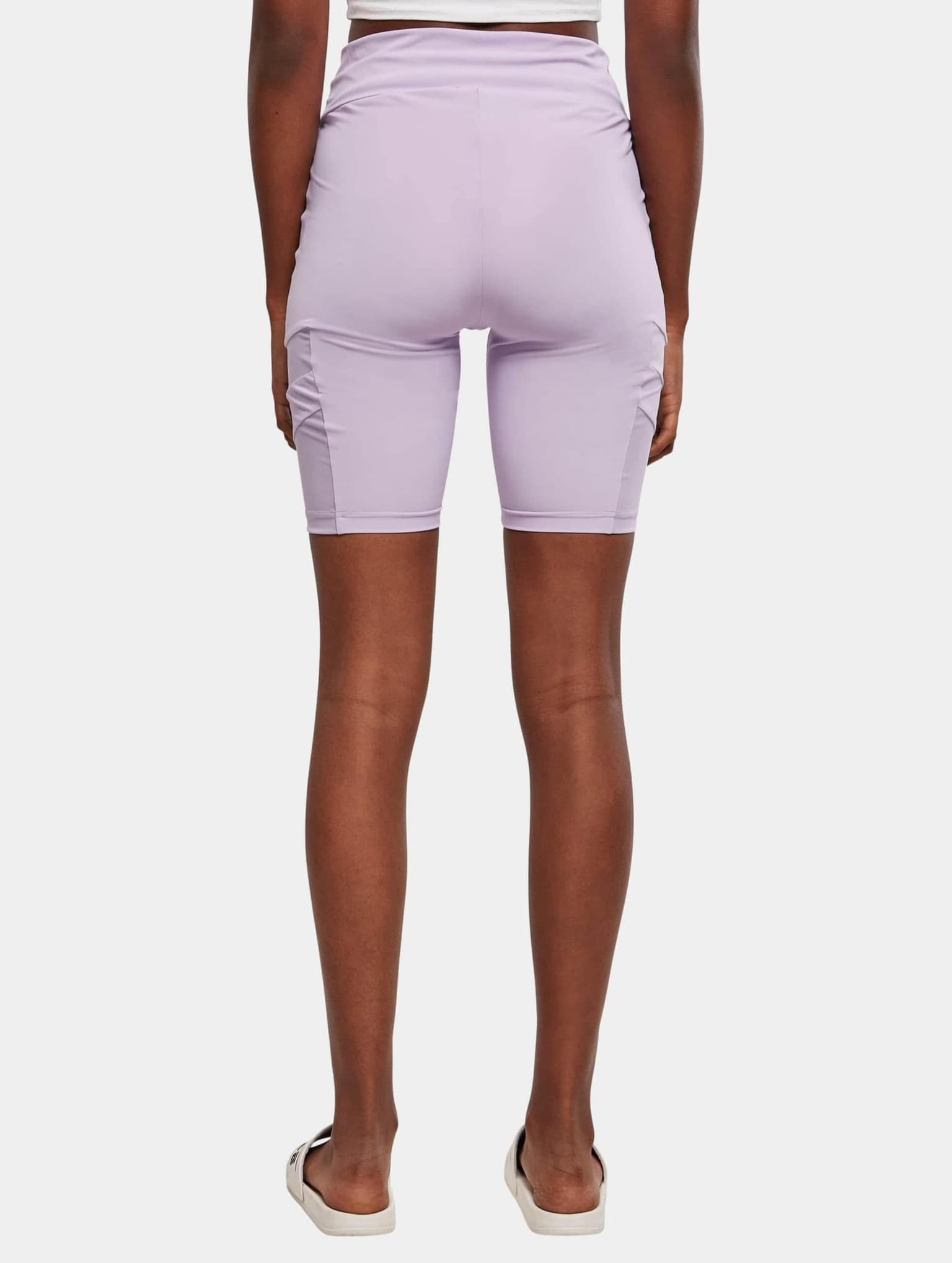 Urban Classics Ladies High Waist Tech Mesh Cycle Short – Bild 2