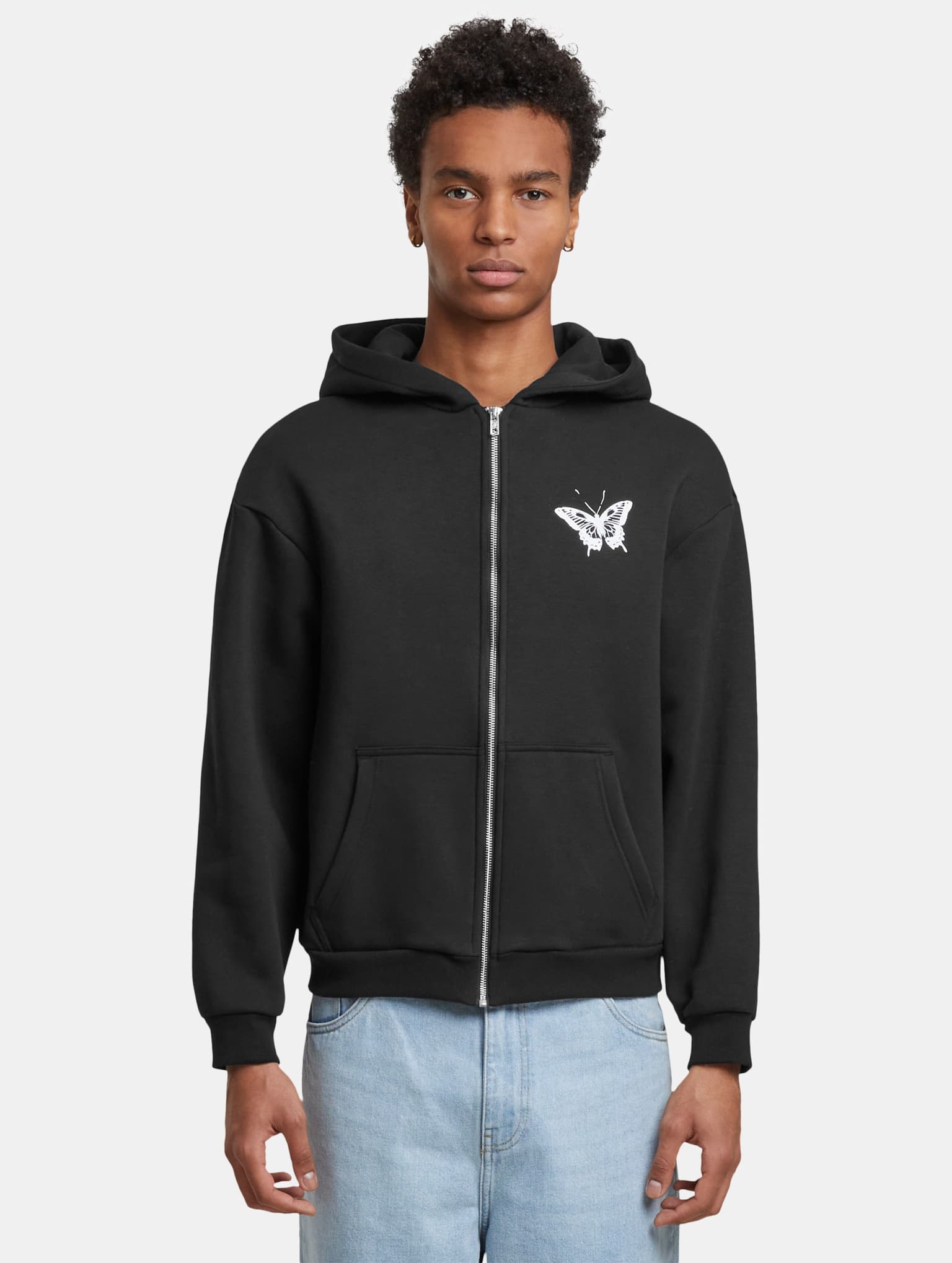 Mister Tee Upscale Let‘s Get Lost Fluffy Zip Hoody – Bild 3