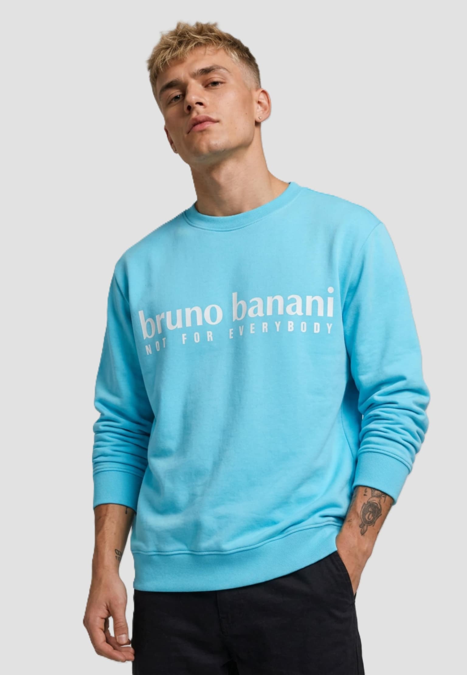 Bruno Banani Basic Logo Print Crew