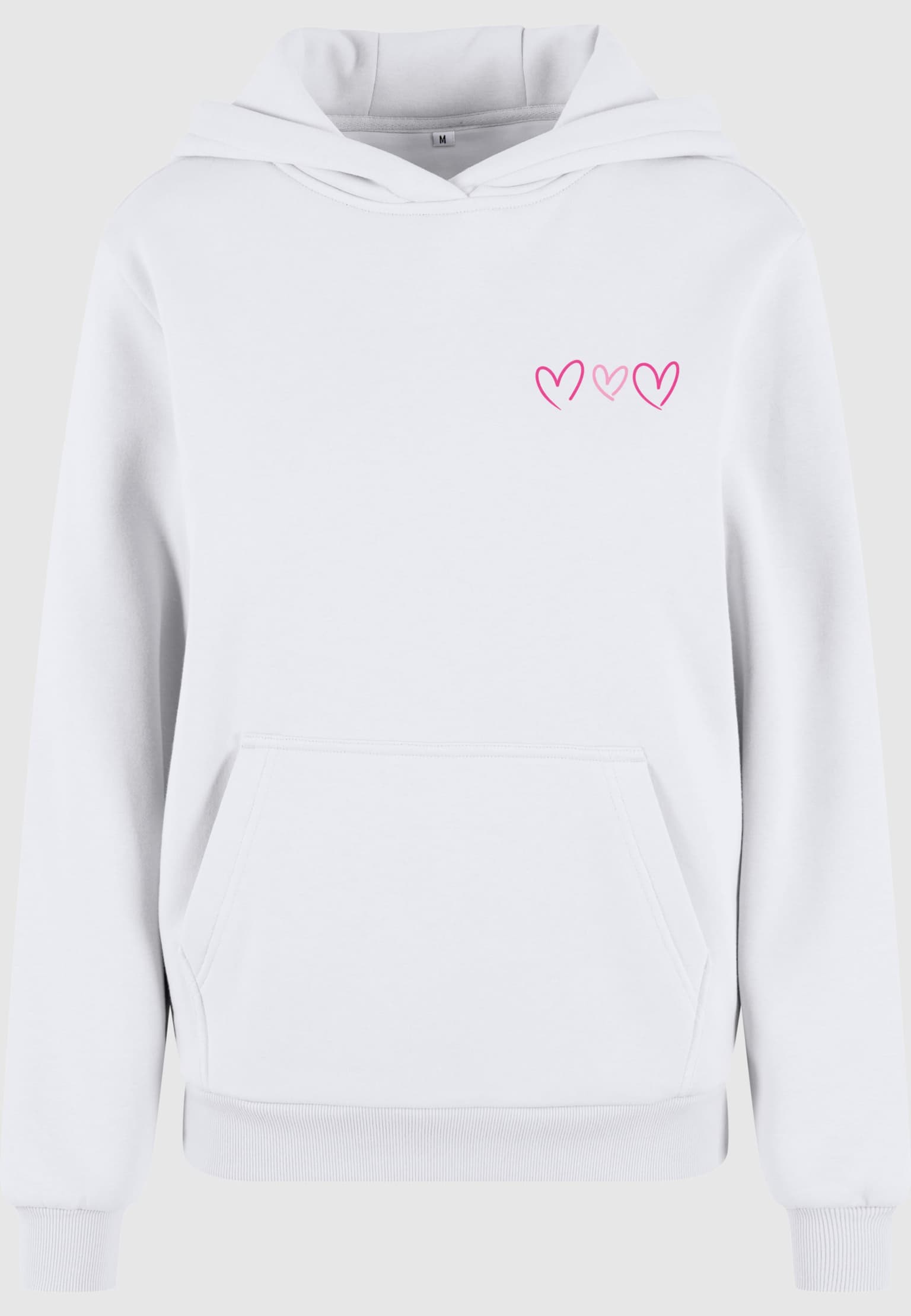Miss Tee Always Trust Your Heart Ladies Fluffy Hoody – Bild 3