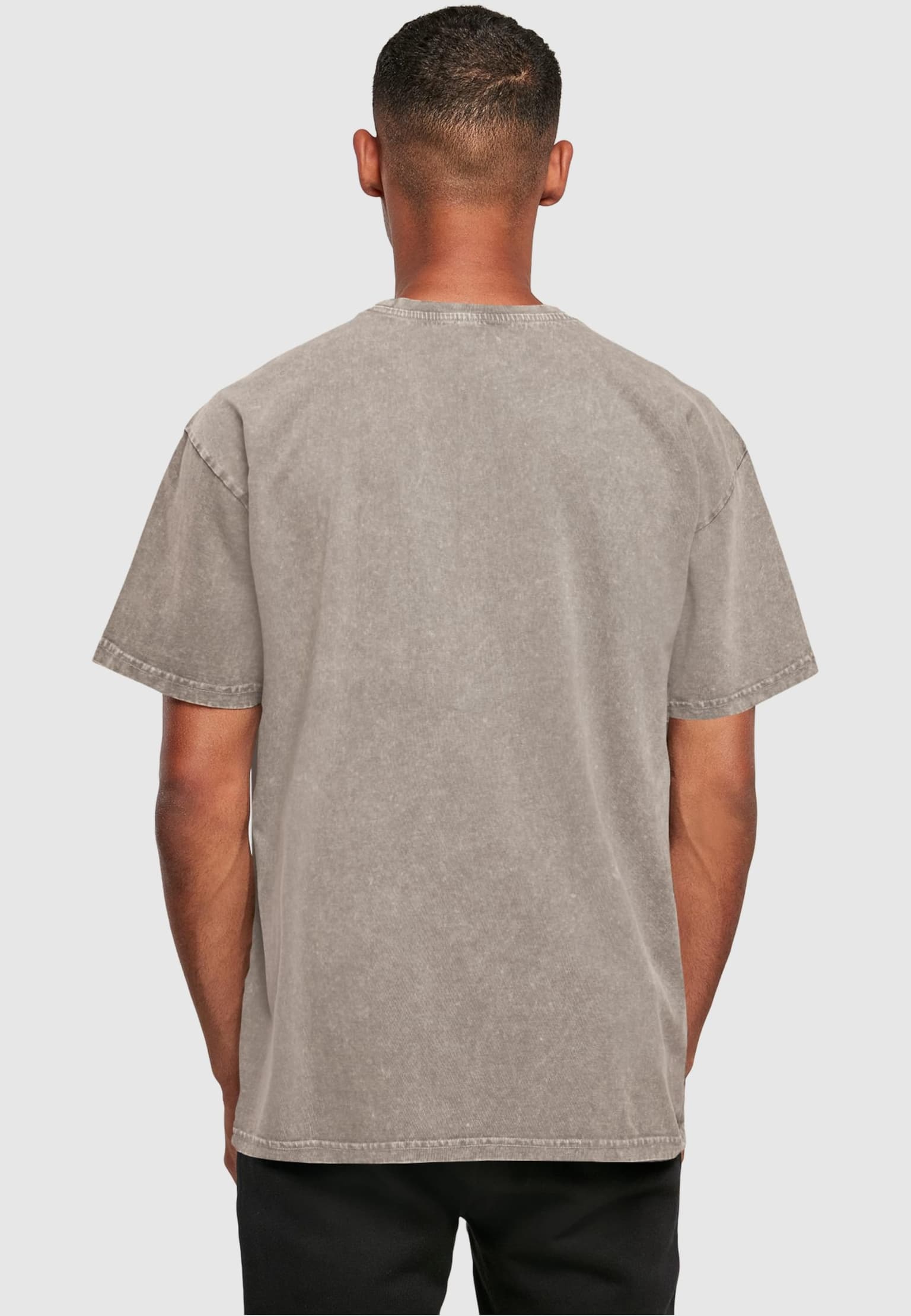 Merchcode Barely Awake Acid Washed Heavy Oversized Tee – Bild 2