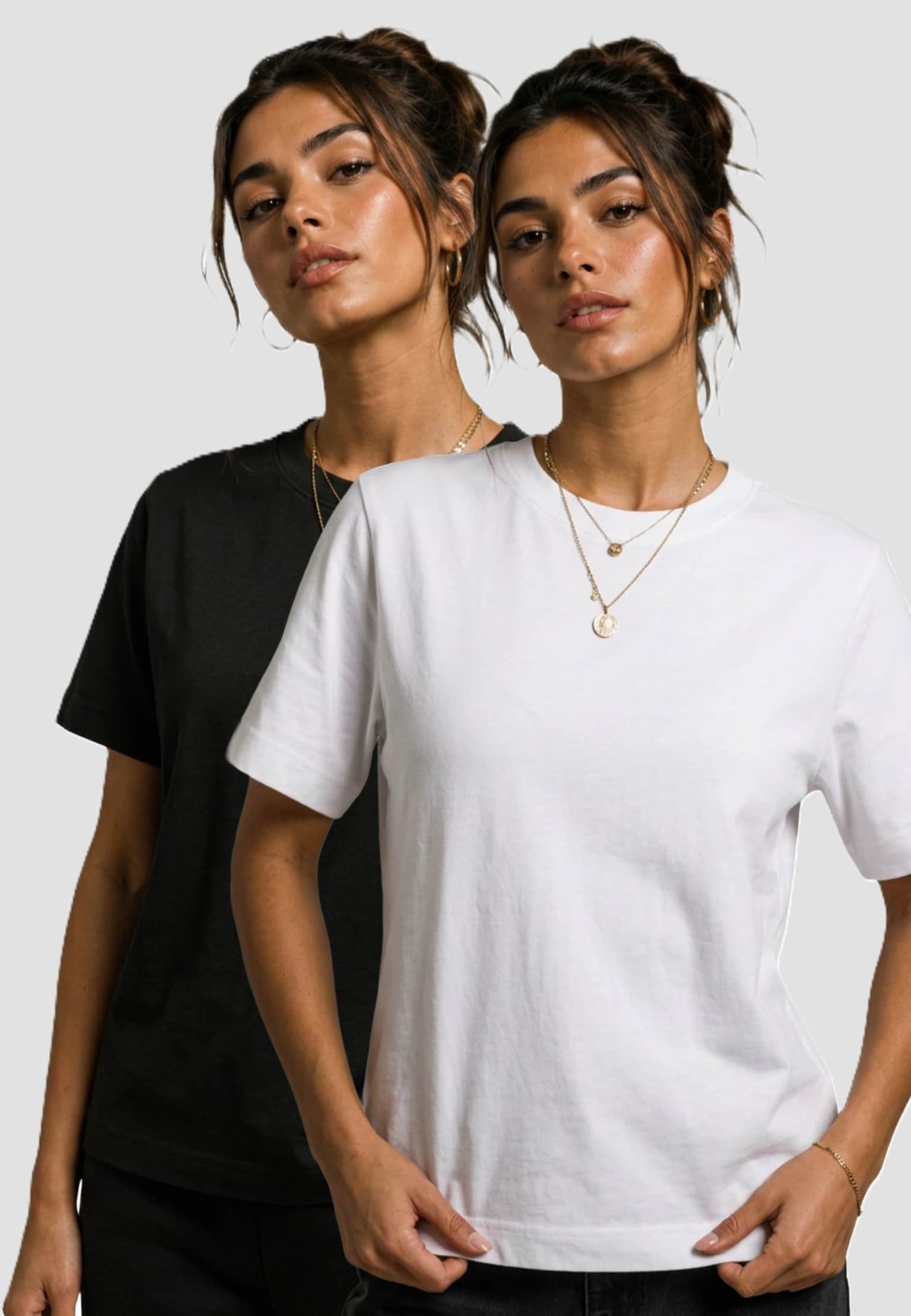 Urban Classics Ladies Basic Boxy Tee 2-Pack