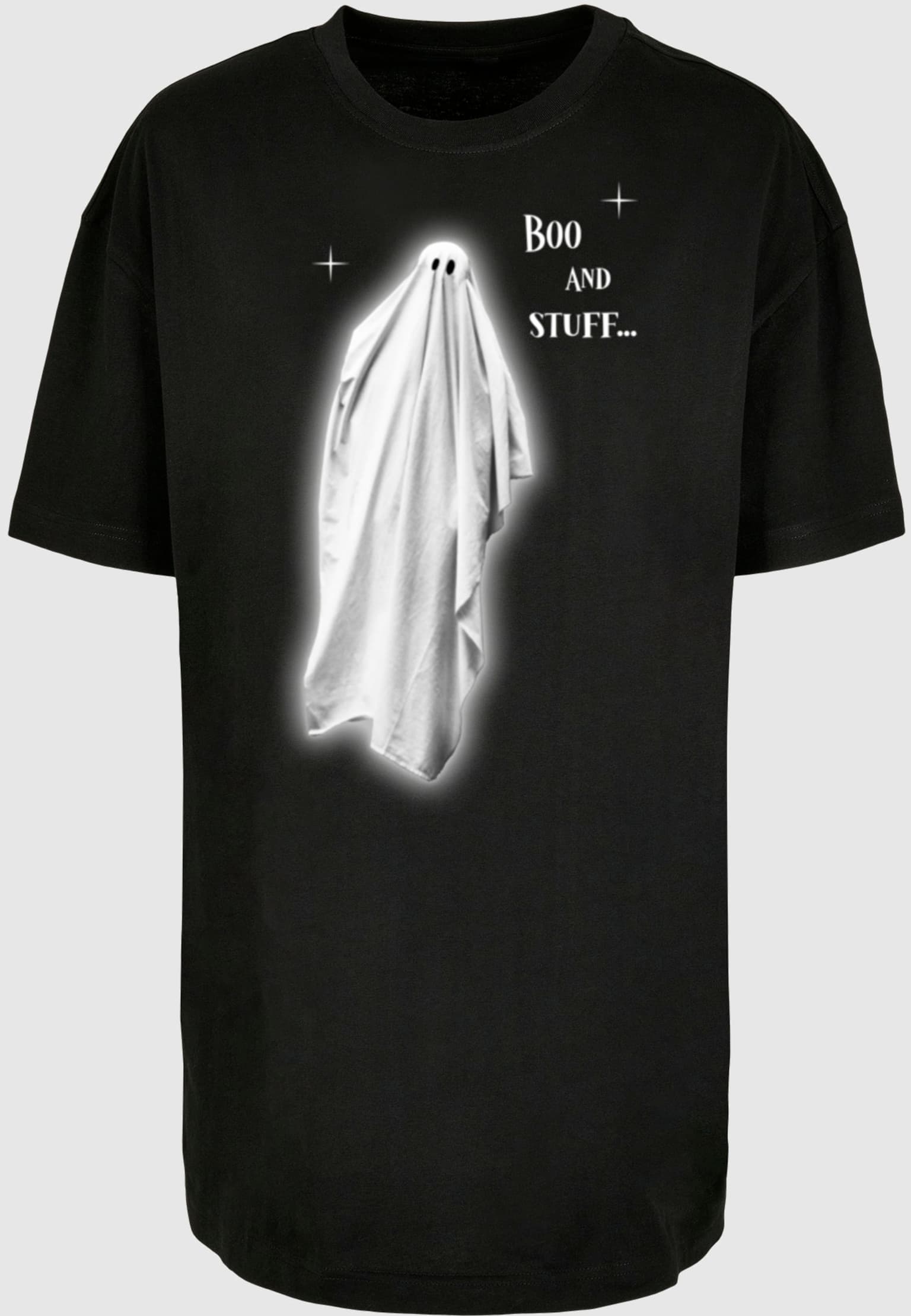 Merchcode Ladies Halloween - Boo And Stuff Tee – Bild 3