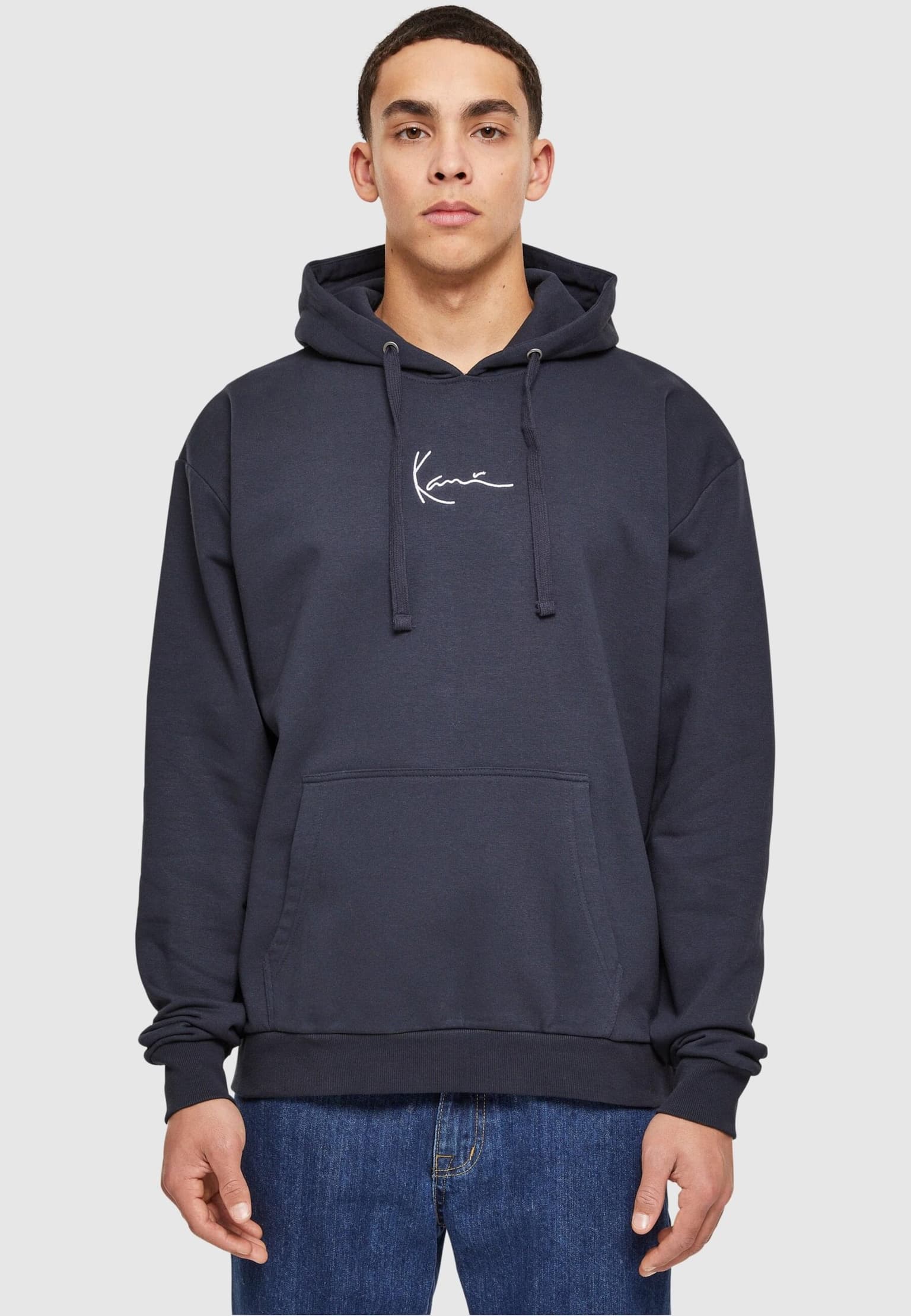 Karl Kani Small Signature Hoodie navy – Bild 3