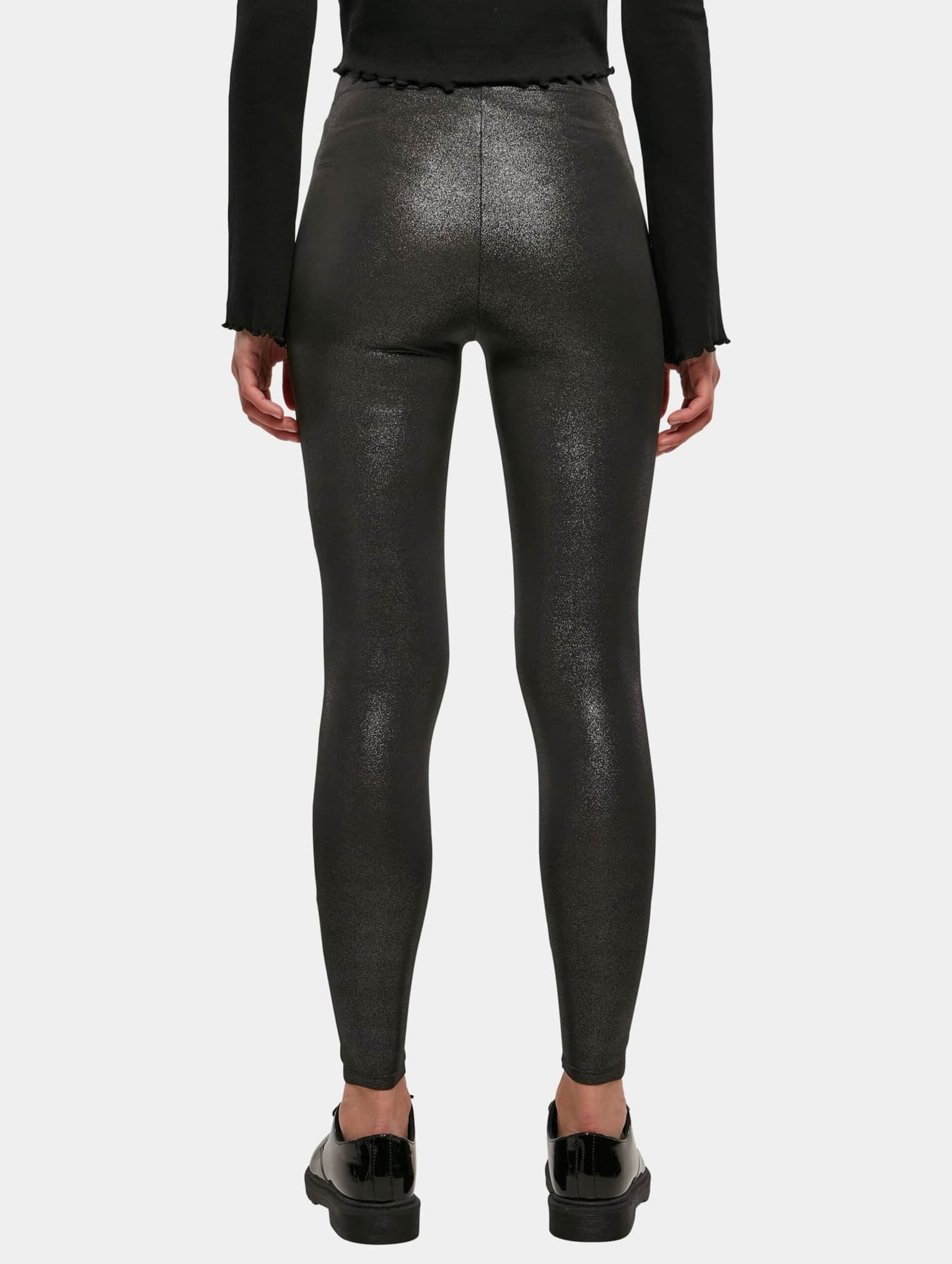 Urban Classics Ladies High Waist Glamour Leggings – Bild 2