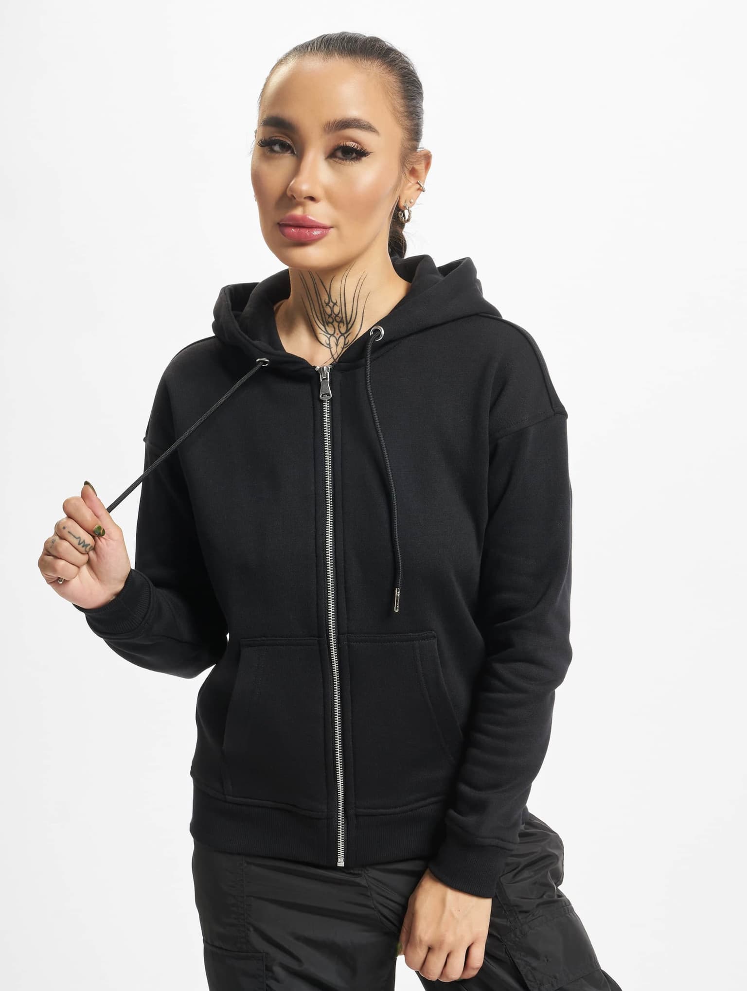 Urban Classics Ladies Classic Zip Hoody – Bild 3