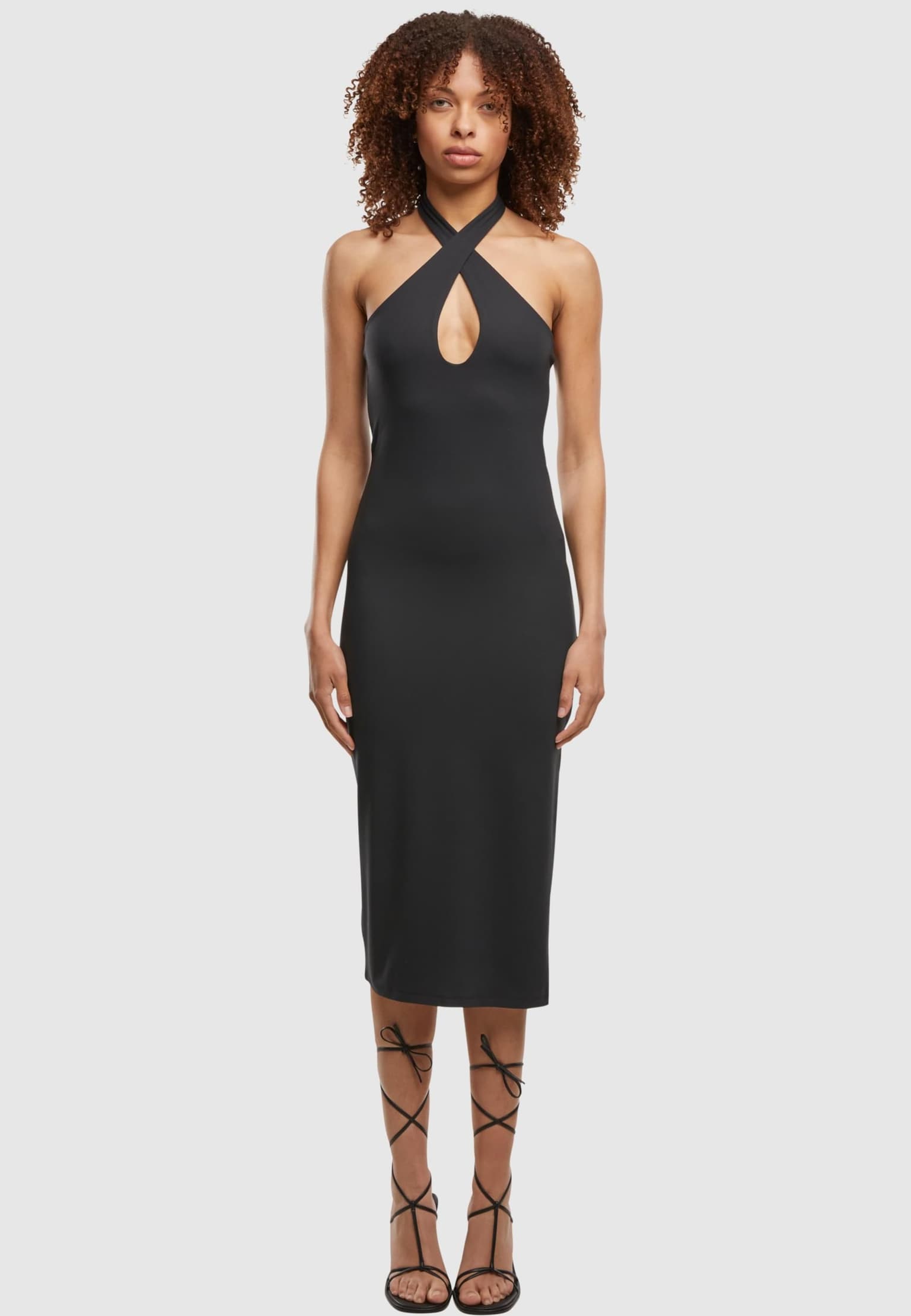 Urban Classics Ladies Crossed Neckholder Dress – Bild 4