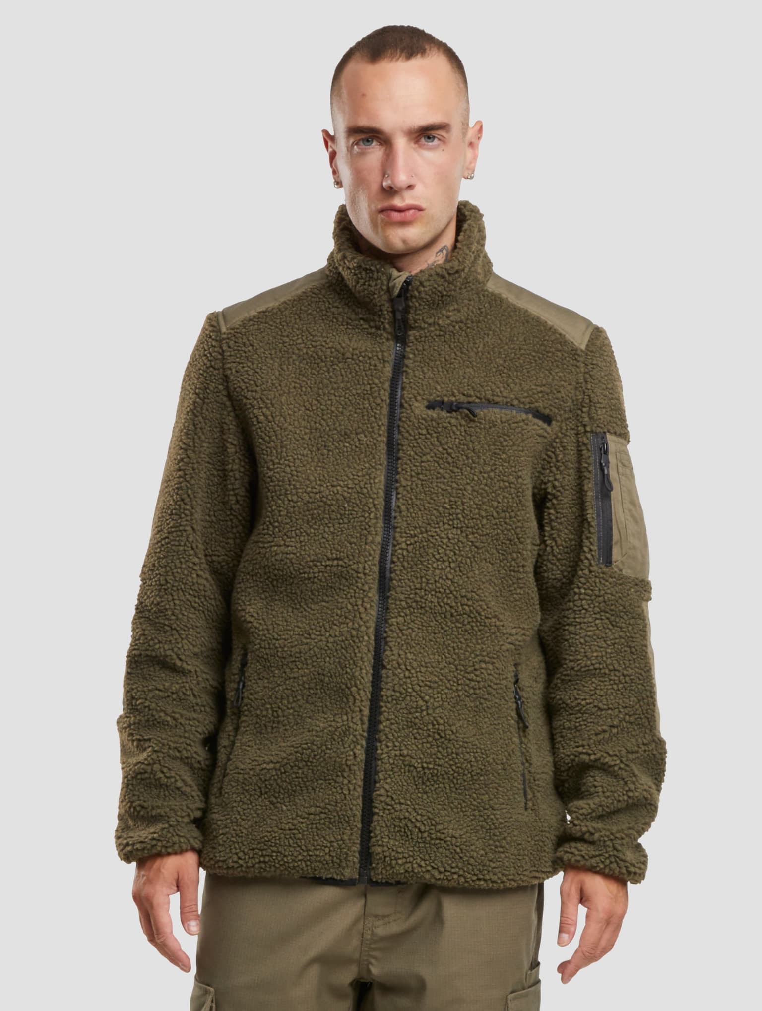 Brandit Ramble Teddyfleece Winterjacke