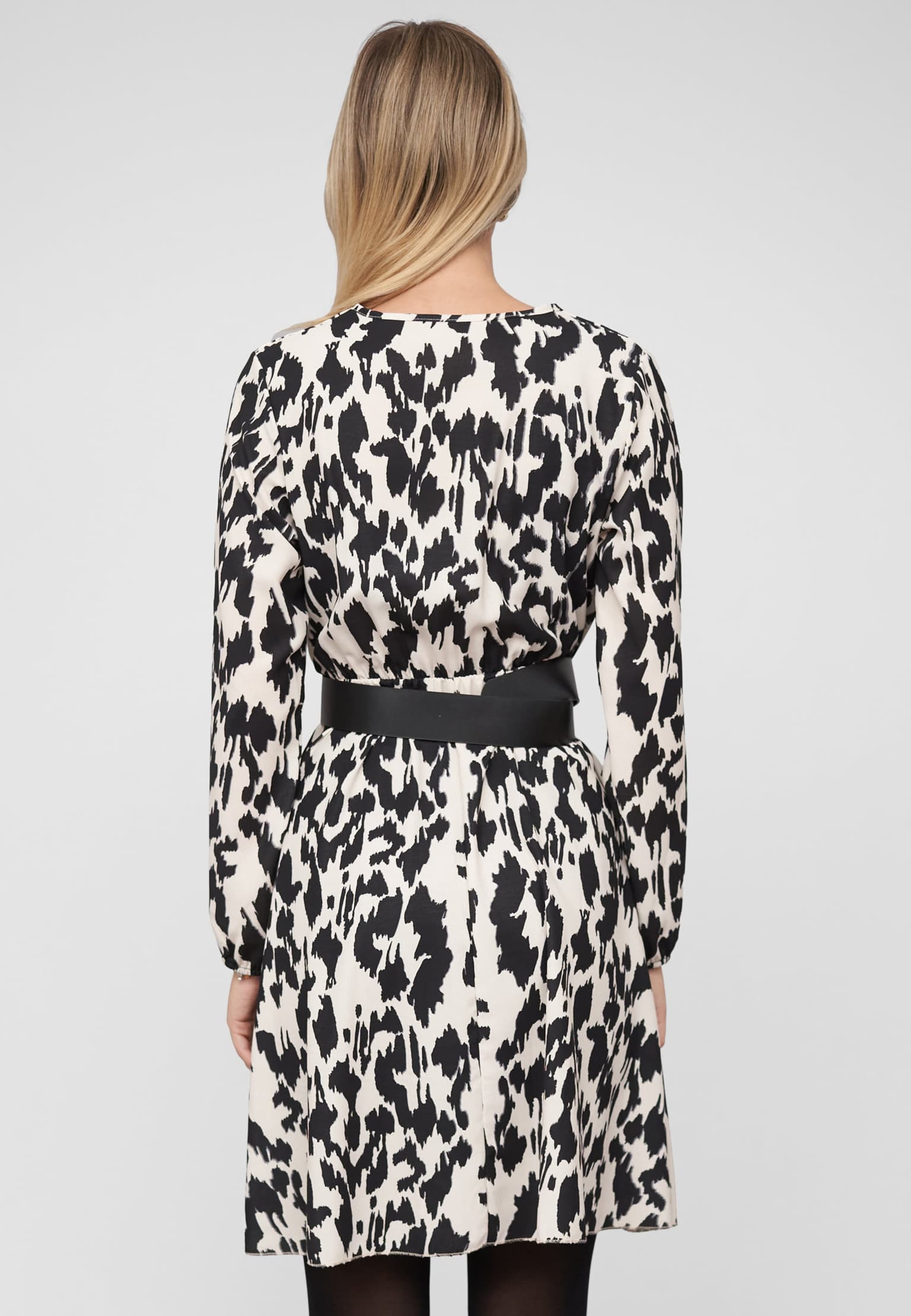 Cloud5ive Longsleeve Dress with belt – Bild 2