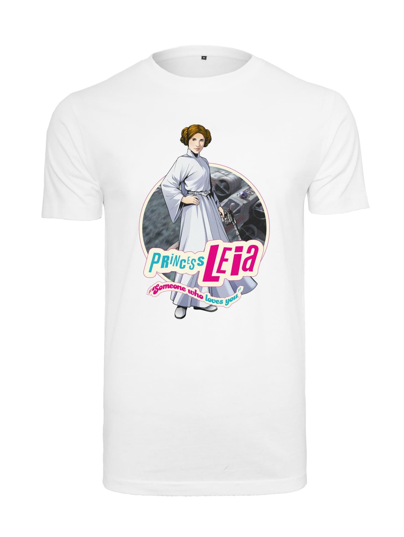 Merchcode Star Wars Leia Logo Tee – Bild 3