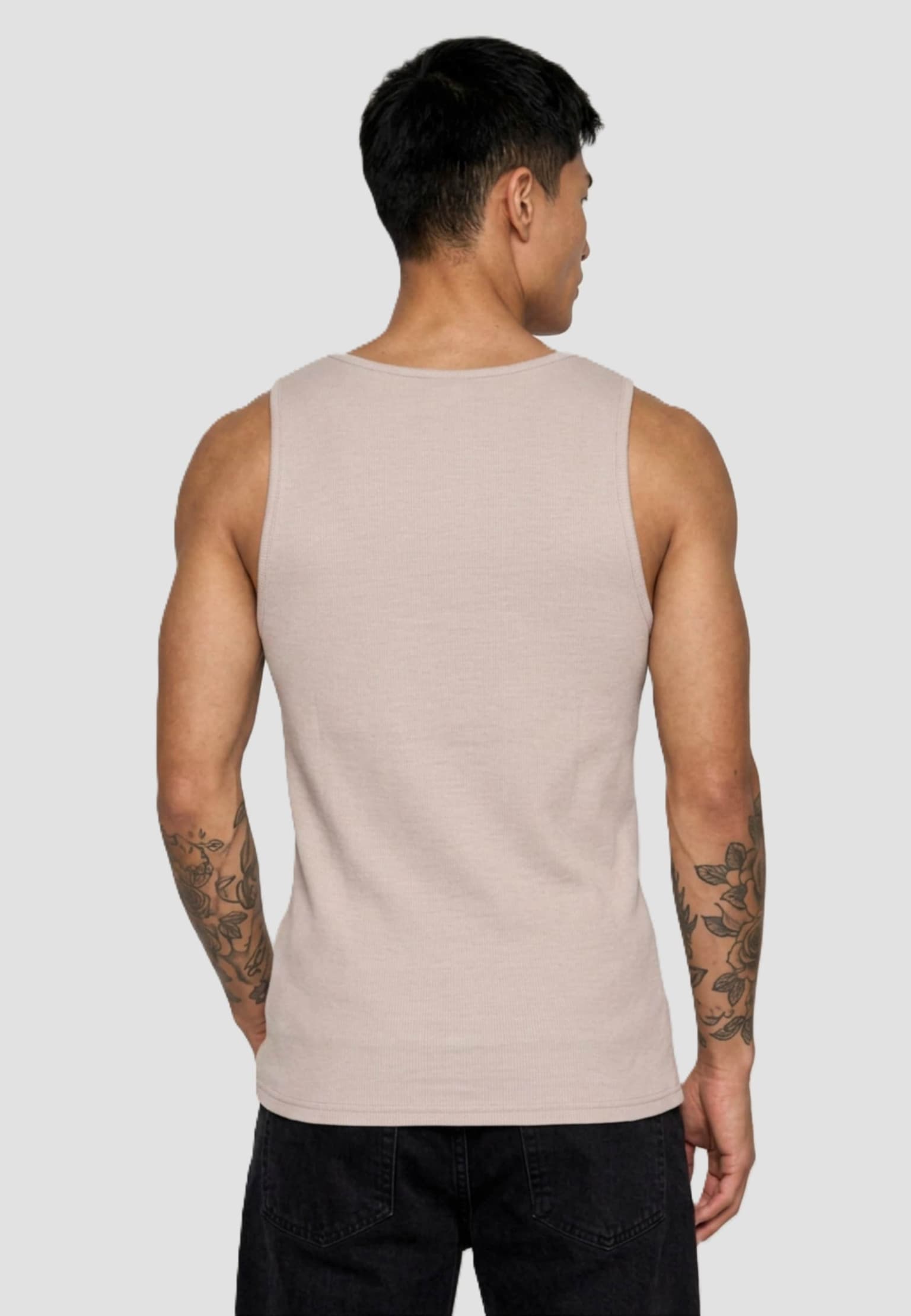 Urban Classics Sleeveless Waffle Tanktop – Bild 2