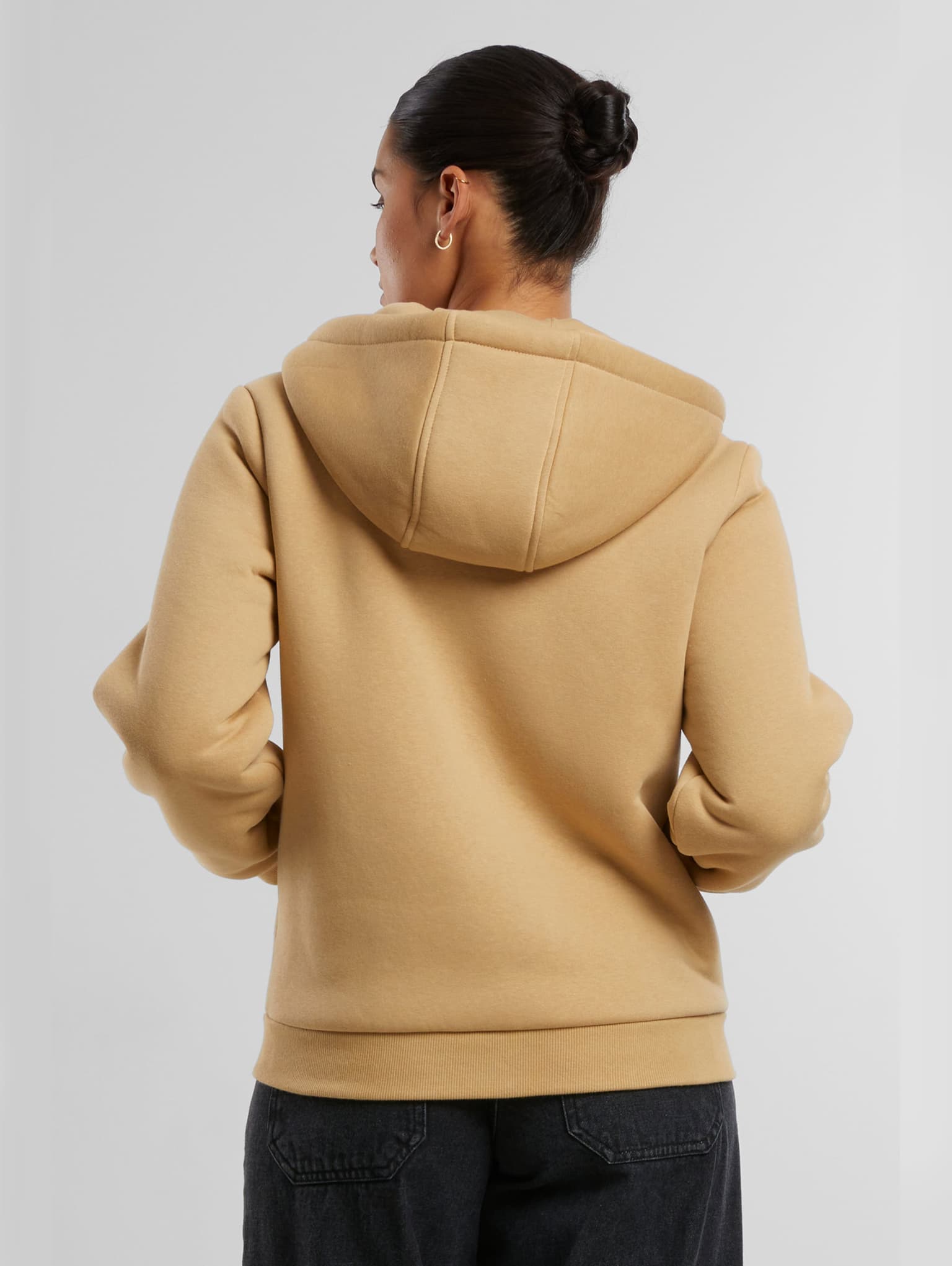 Urban Classics Ladies Bonded Sherpa Zip Hoody – Bild 3
