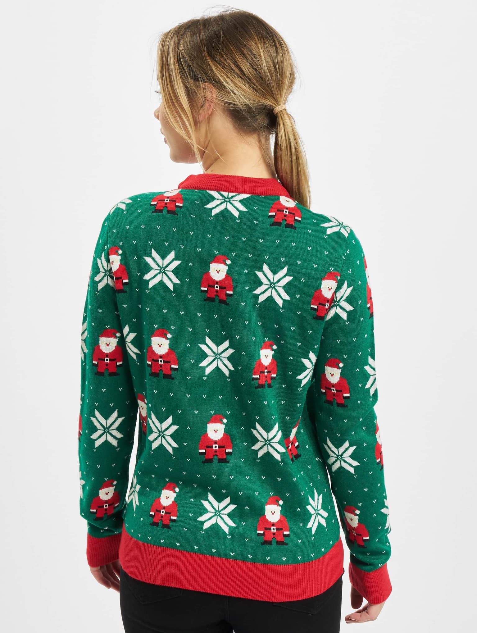 Urban Classics Ladies Santa Christmas Sweater – Bild 2