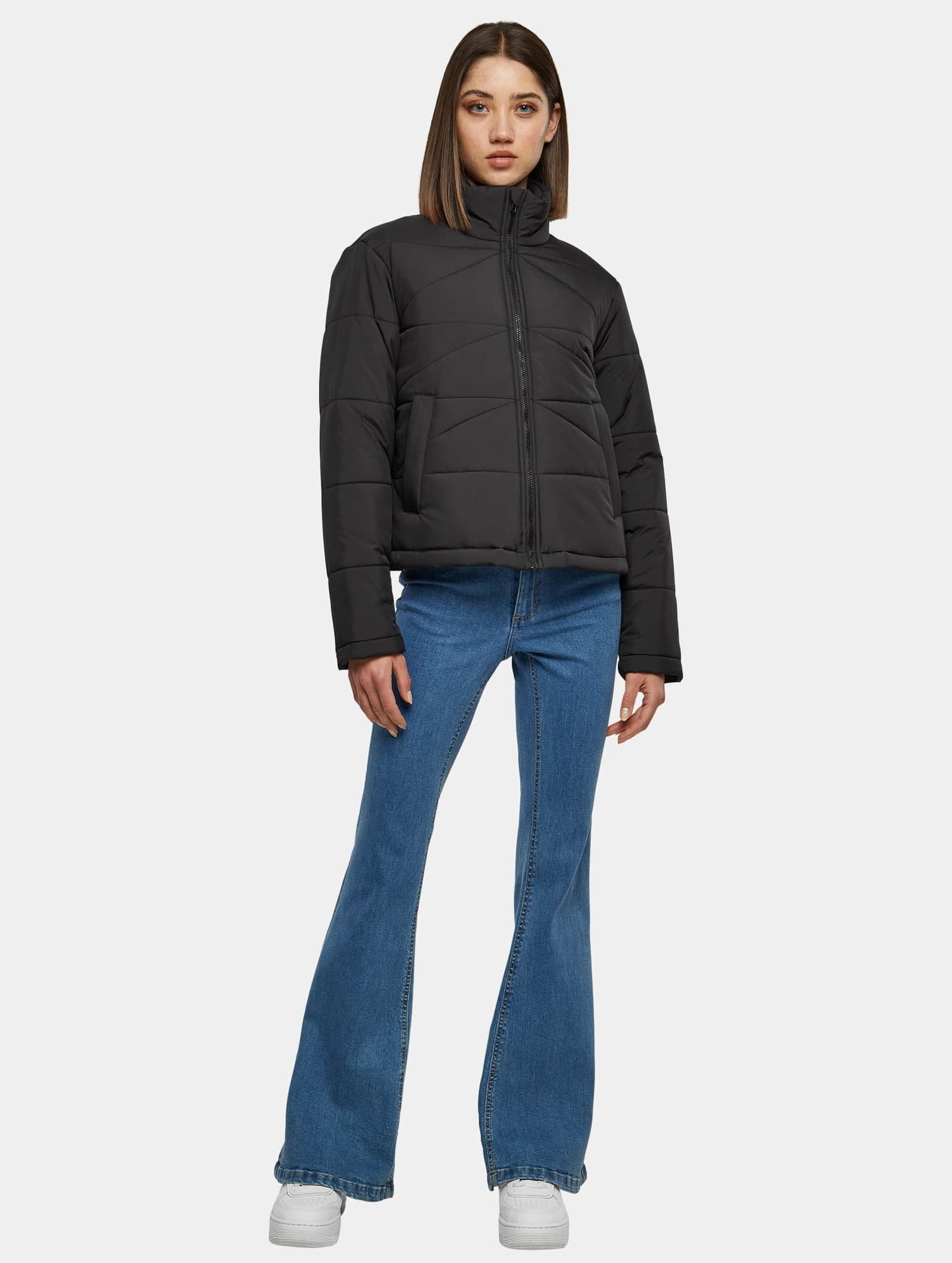Urban Classics Ladies Arrow Puffer Jacket – Bild 4