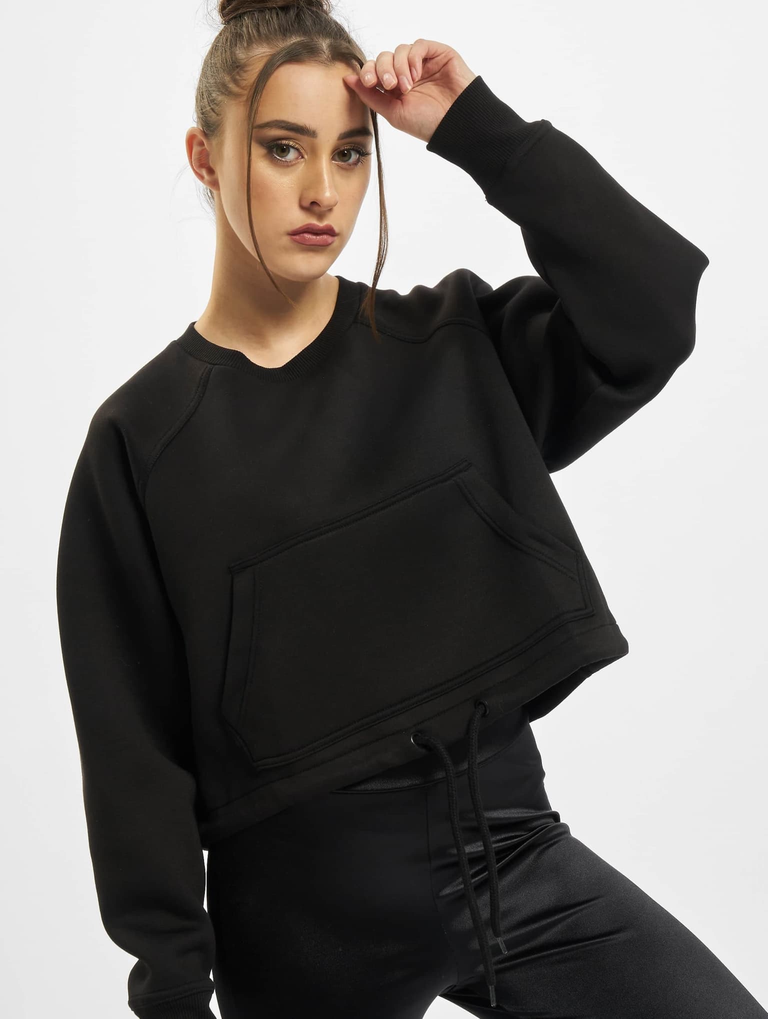 Urban Classics Ladies Oversized Short Raglan Crew