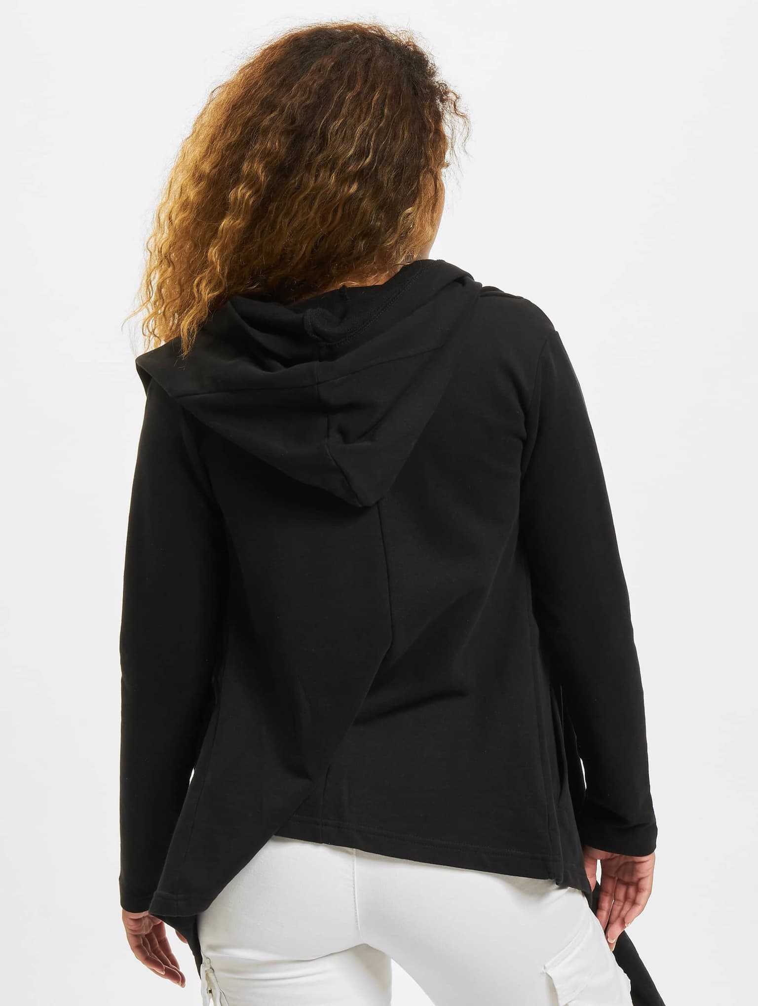 Urban Classics Ladies Hooded Sweat Cardigan – Bild 2