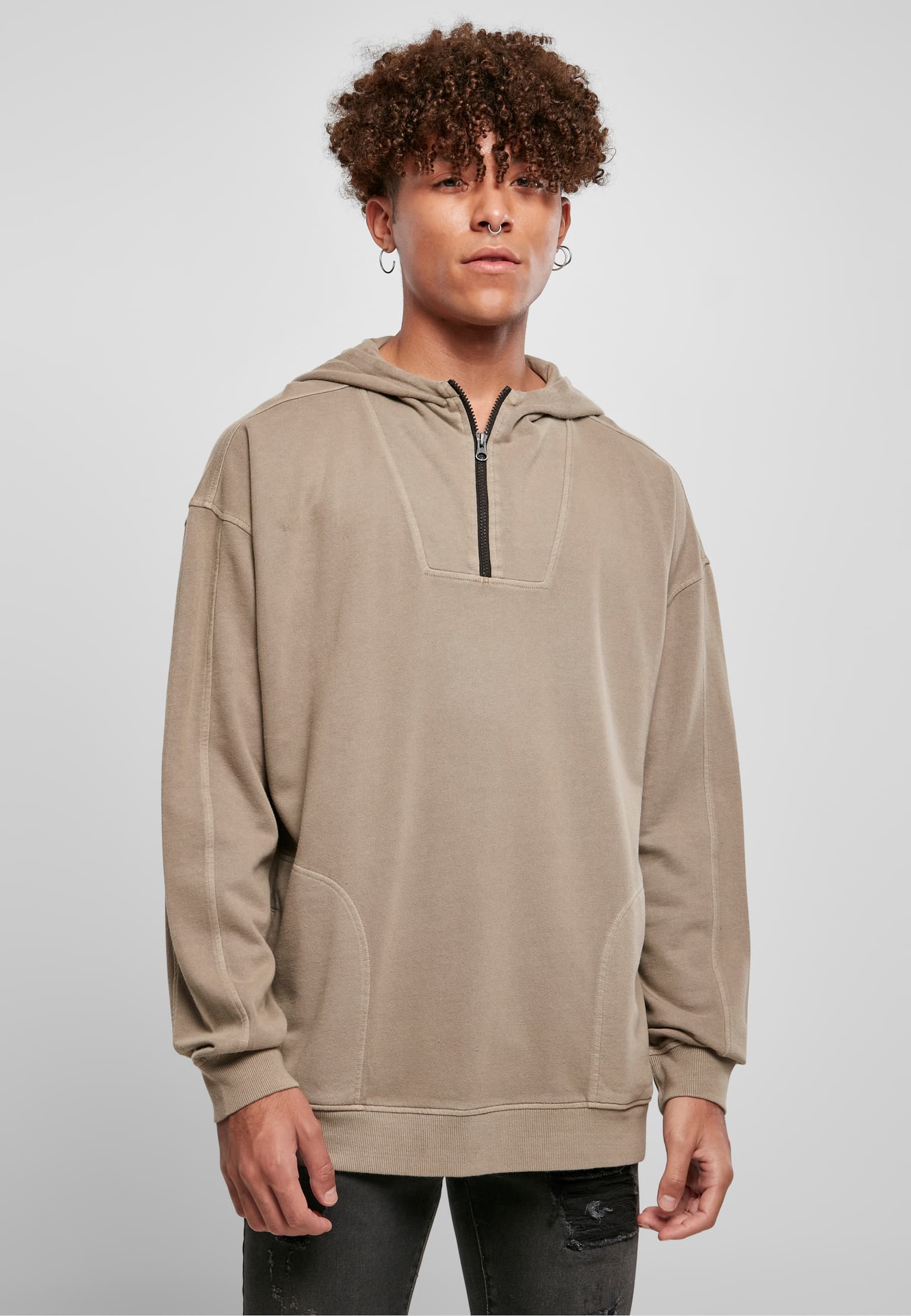 Urban Classics Overdyed Camp Hoody