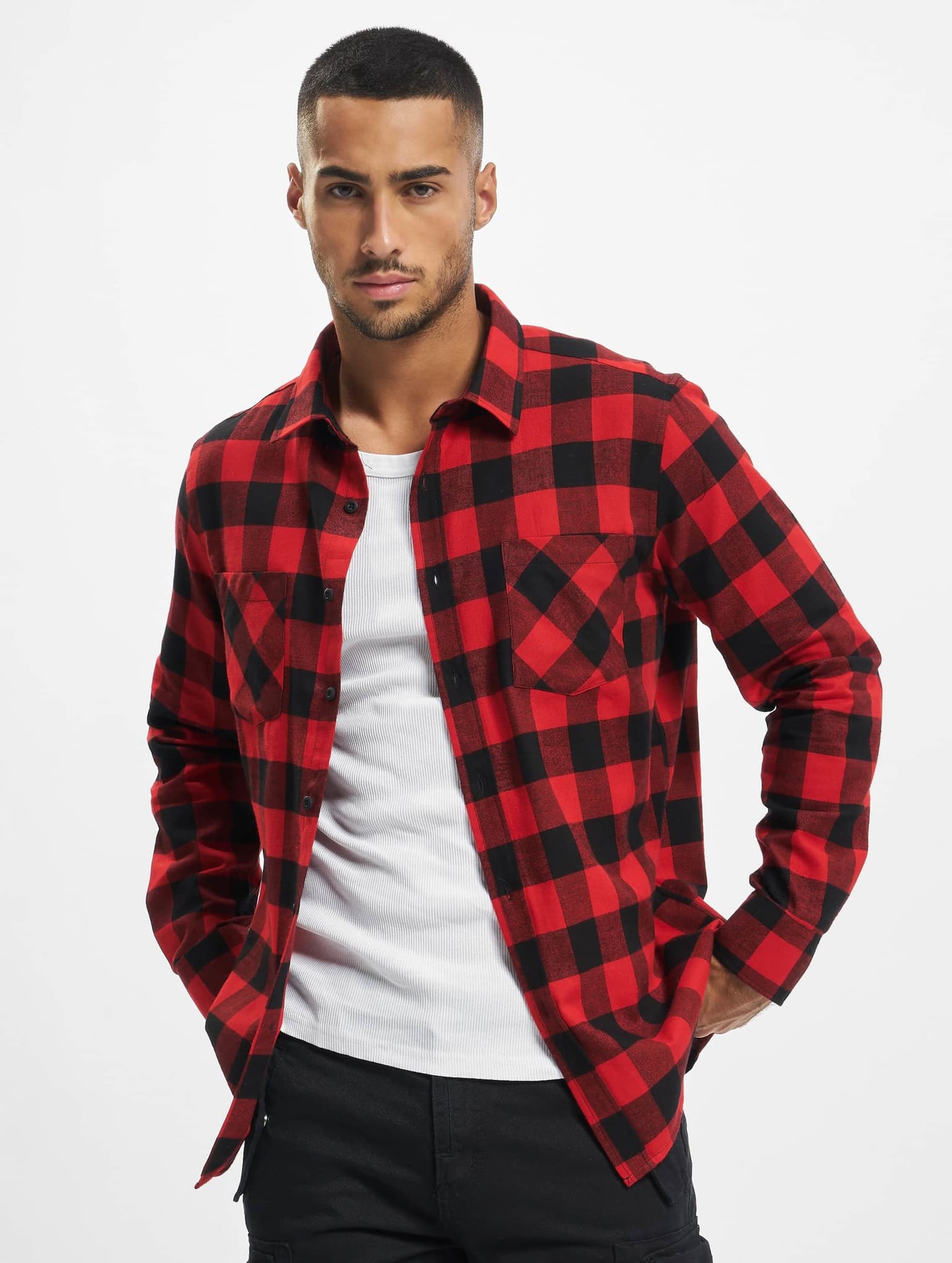 Urban Classics Checked Flanell Shirt
