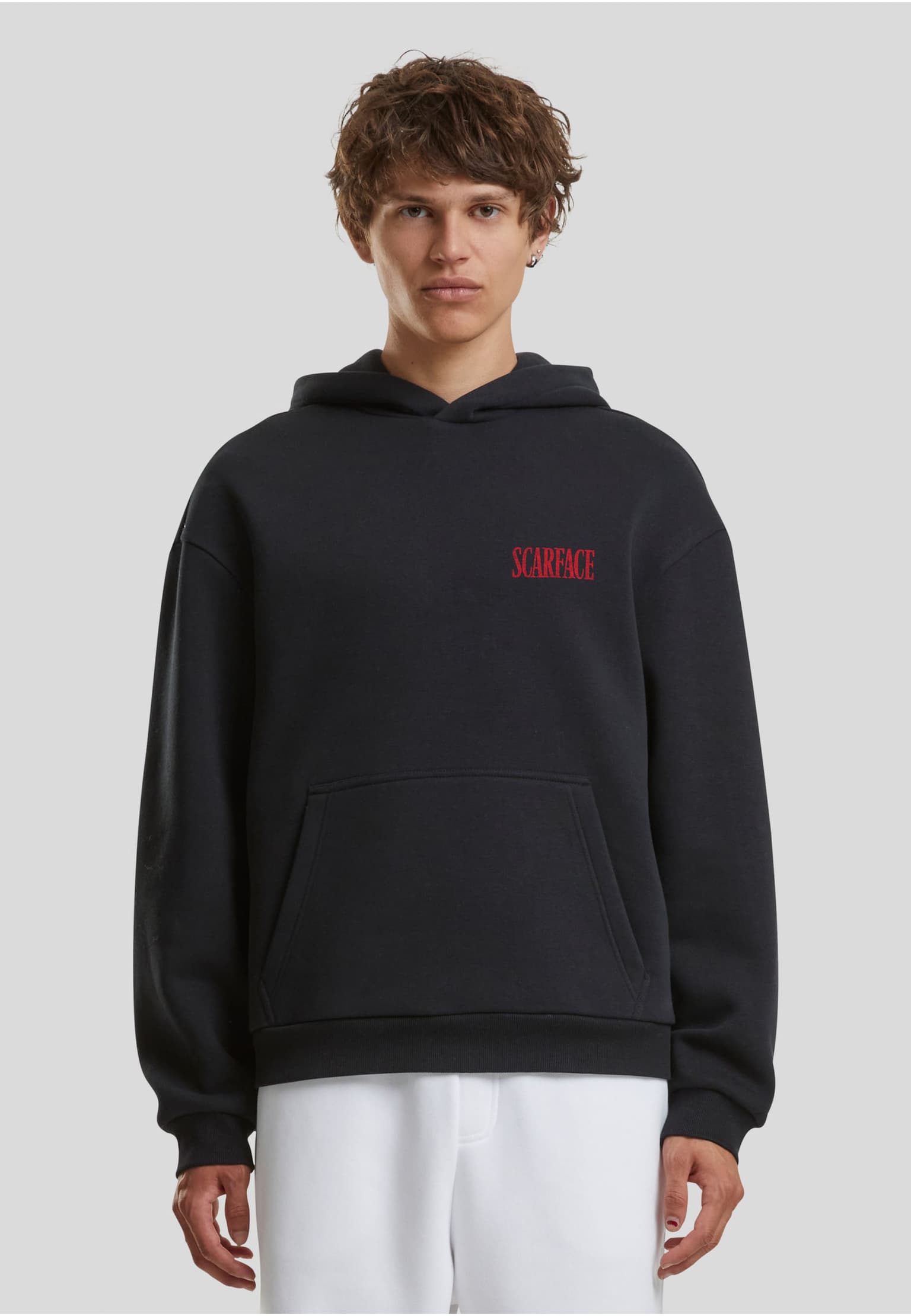 Merchcode Scarface Poster Fluffy Hoodie – Bild 2