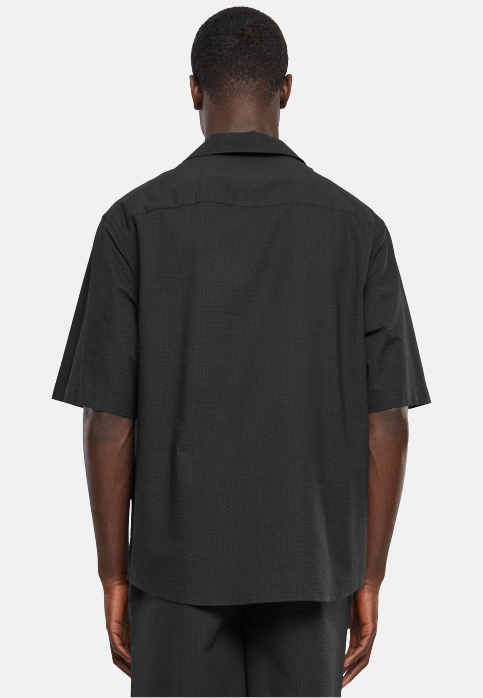 Urban Classics Relaxed Seersucker Short Sleeve Shirt – Bild 2
