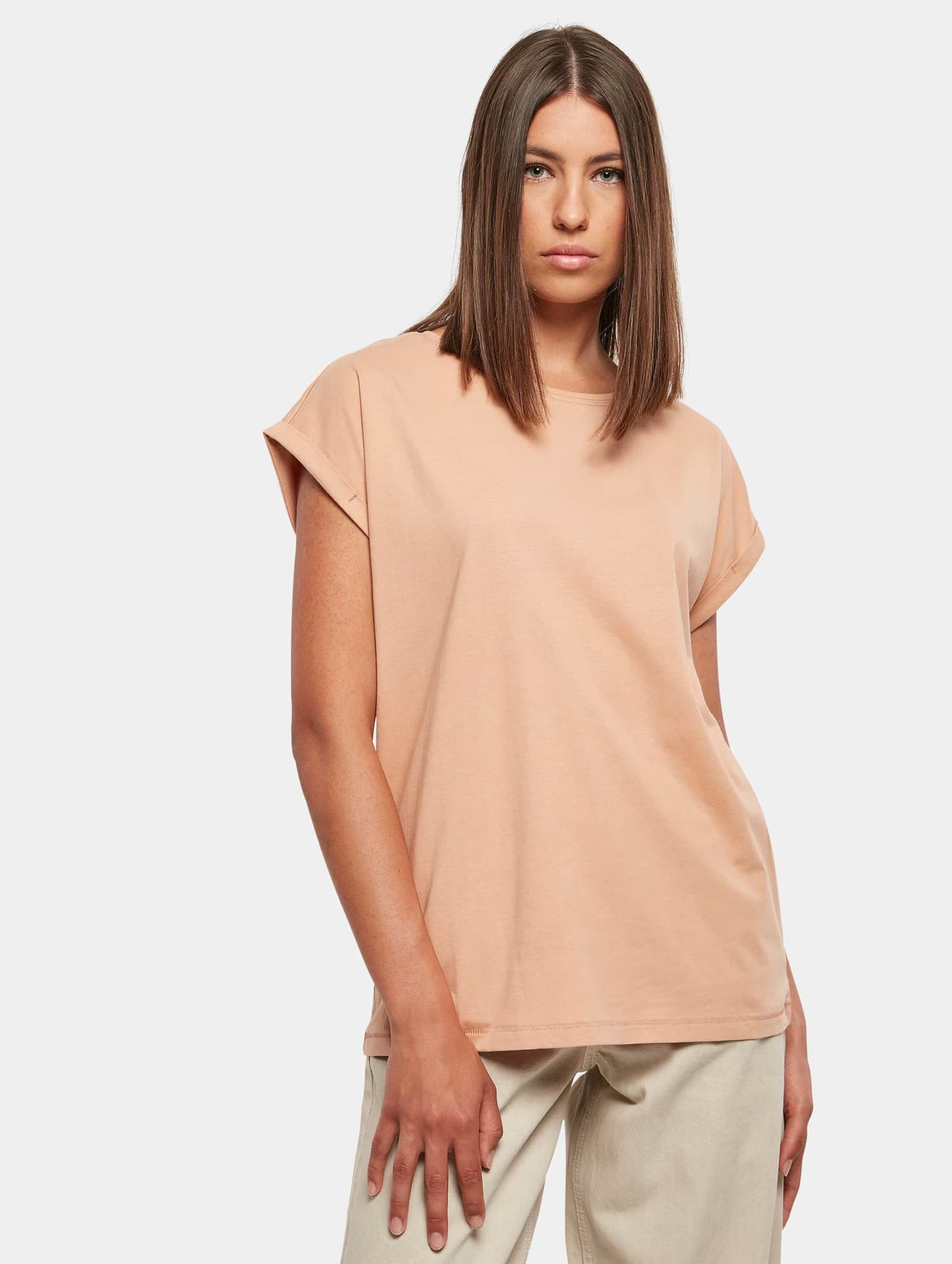 Urban Classics Ladies Extended Shoulder Tee