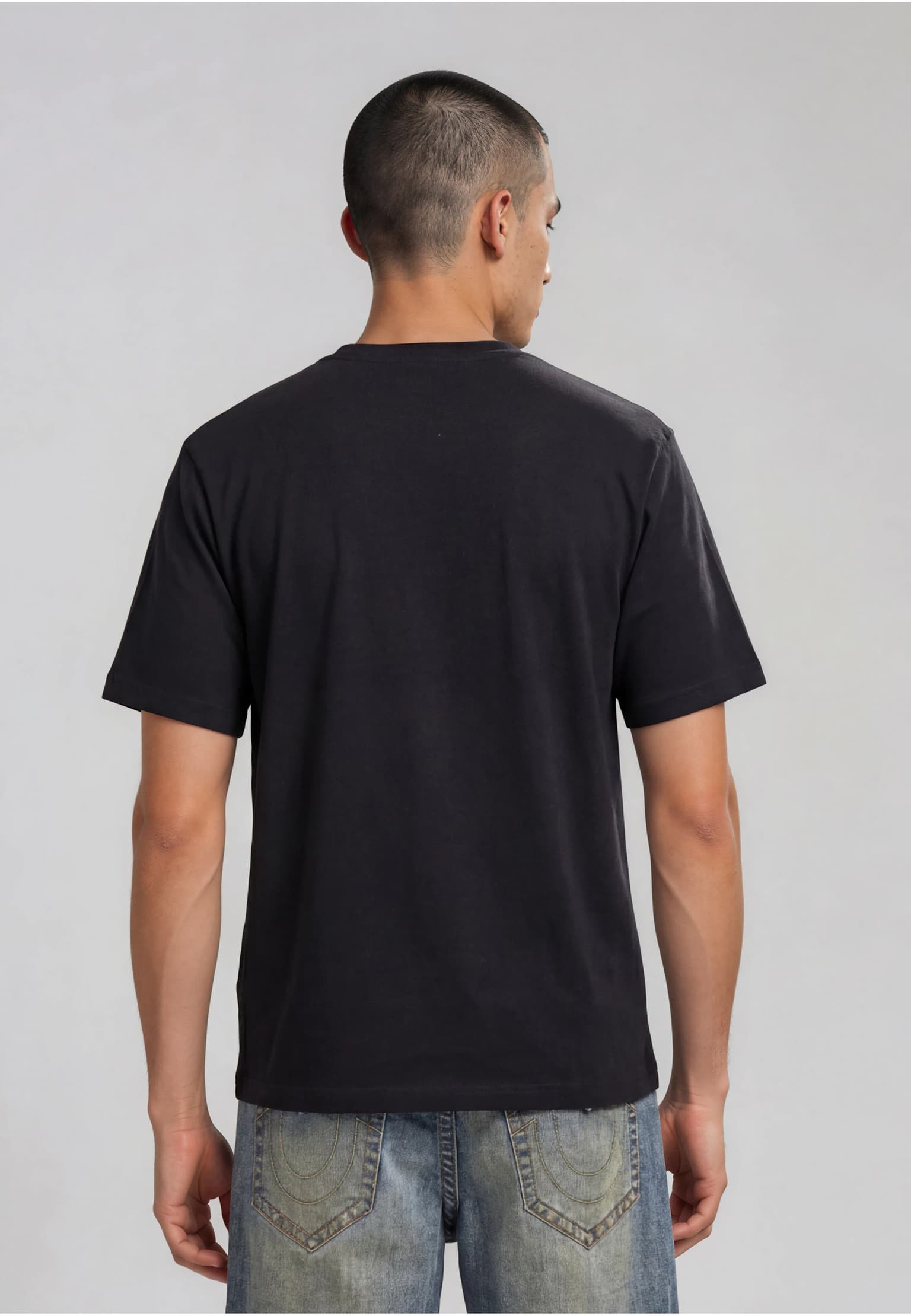 True Religion SS TRUE UNIVERSITY BOXY TEE – Bild 2