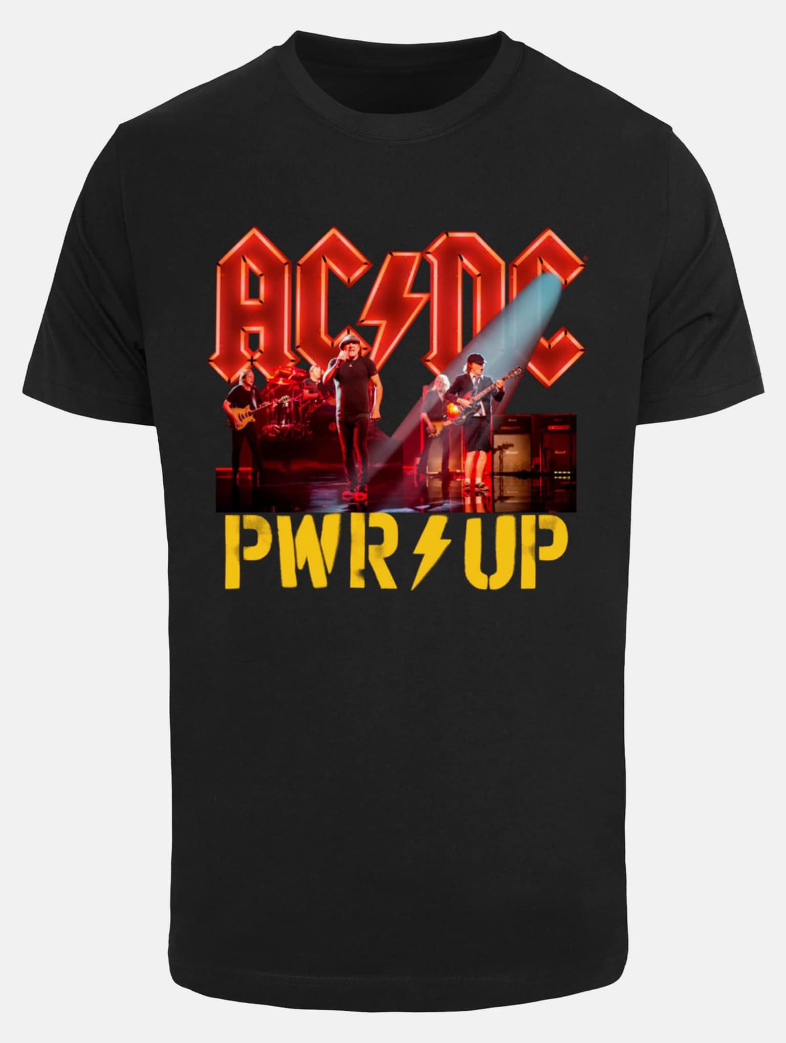 Merchcode ACDC - PWRUP Stage Lights T-Shirt – Bild 3