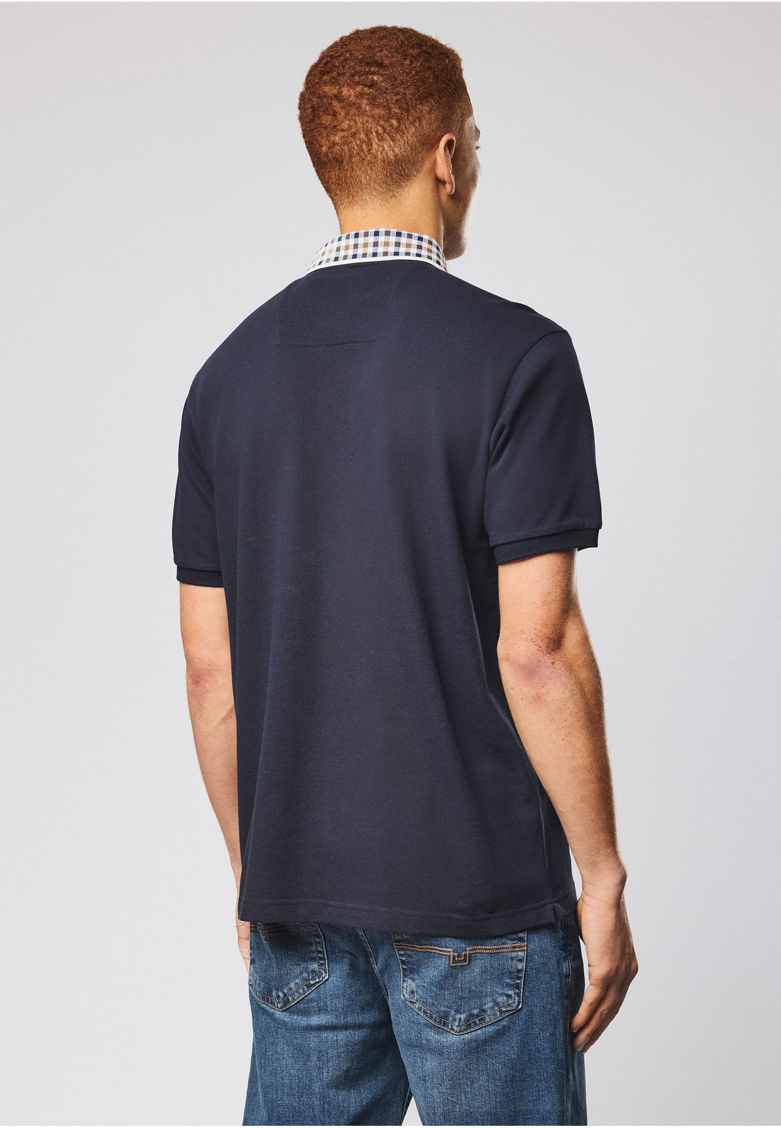 Weekend Offender TIPASA JACQUARD RIB POLO – Bild 2
