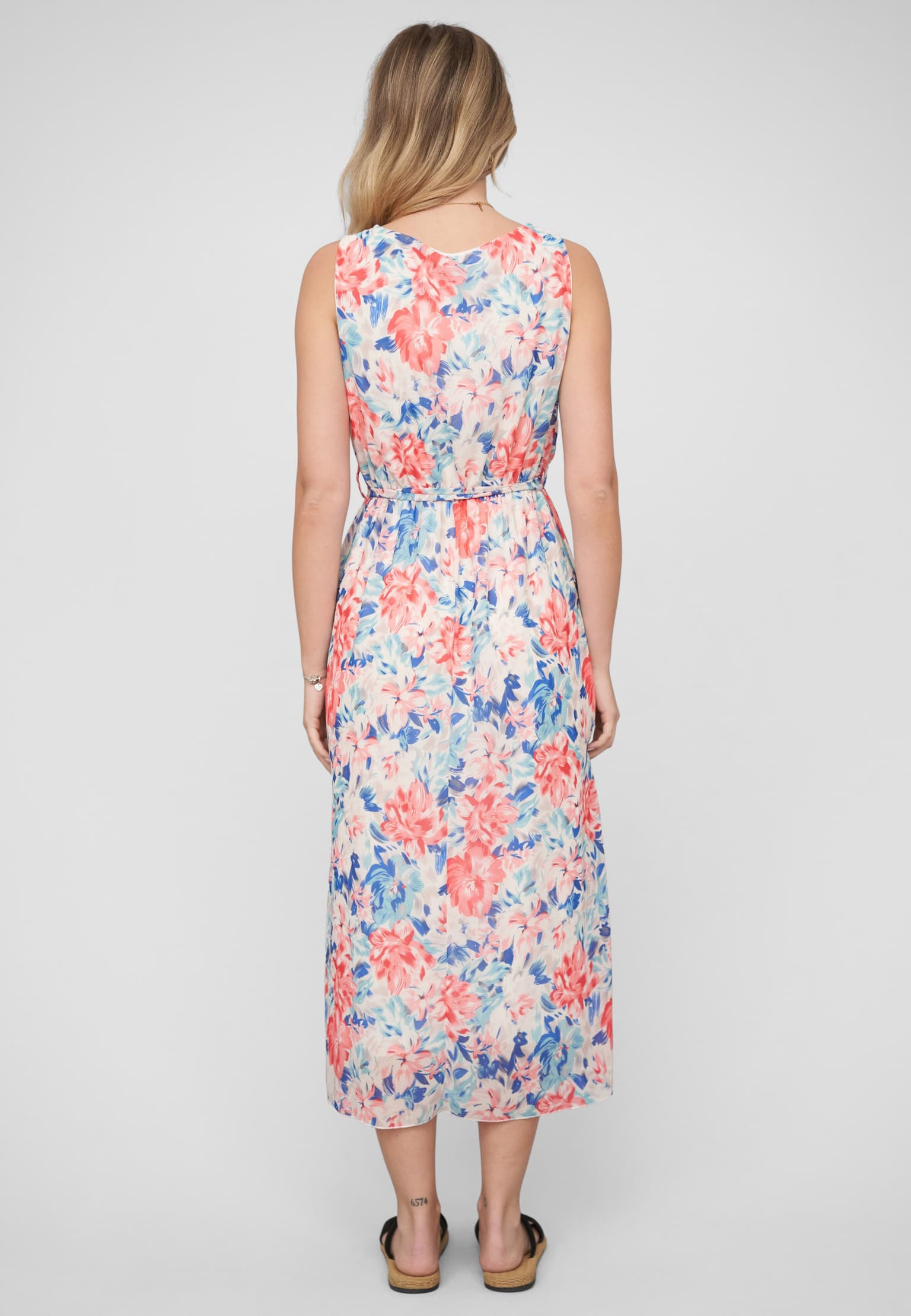 Cloud5ive Maxi Chiffon Dress – Bild 2