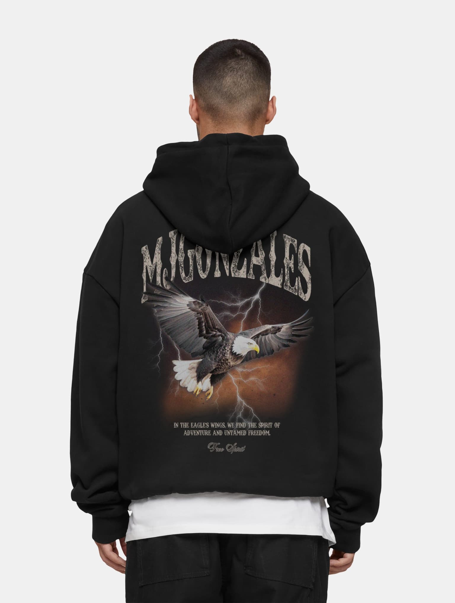 MJ Gonzales Heavy Oversized Hoody – Wild Wings – Bild 2