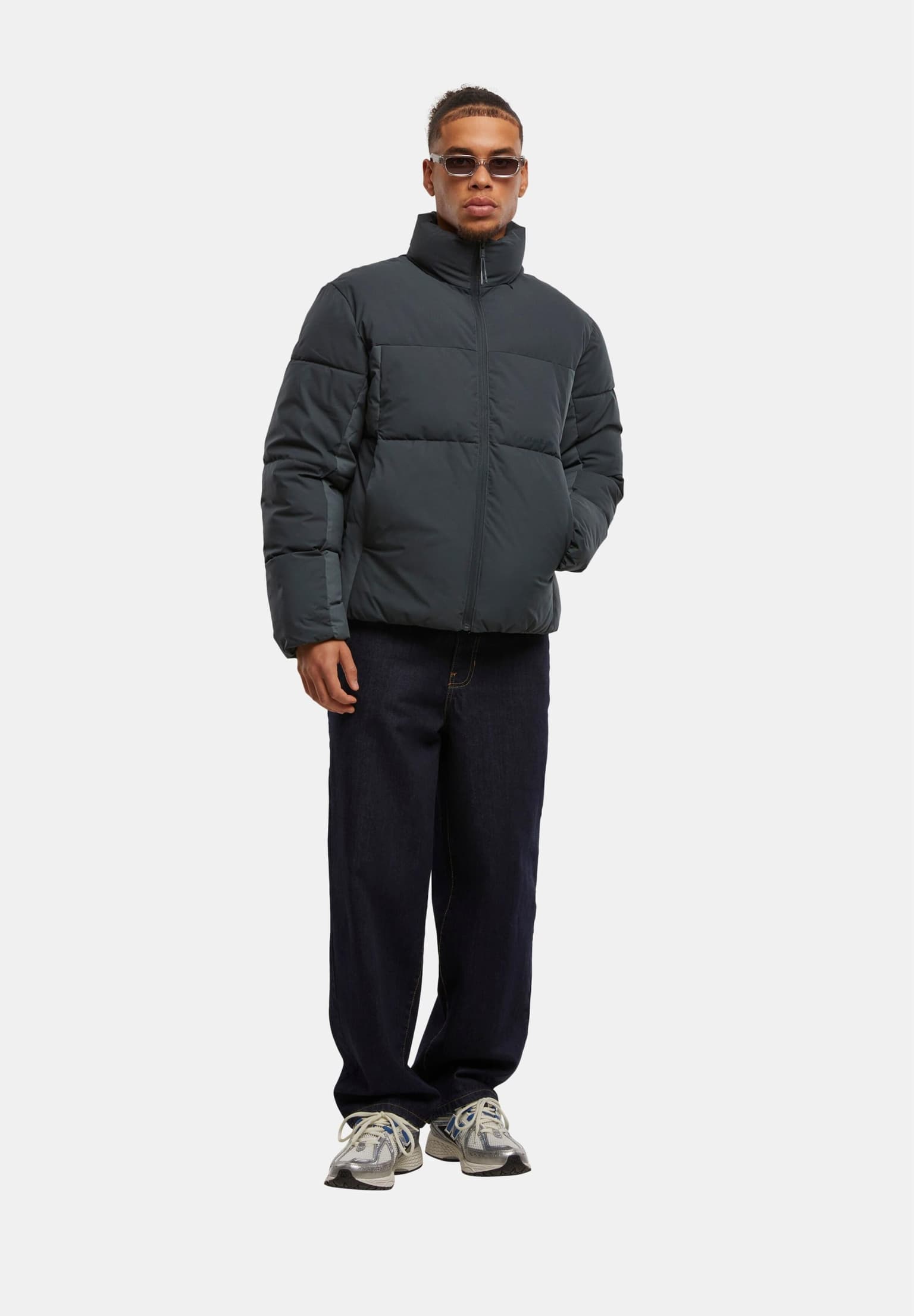 Jack and Jones & Vesterbro Blocking Puffer Jacket – Bild 4