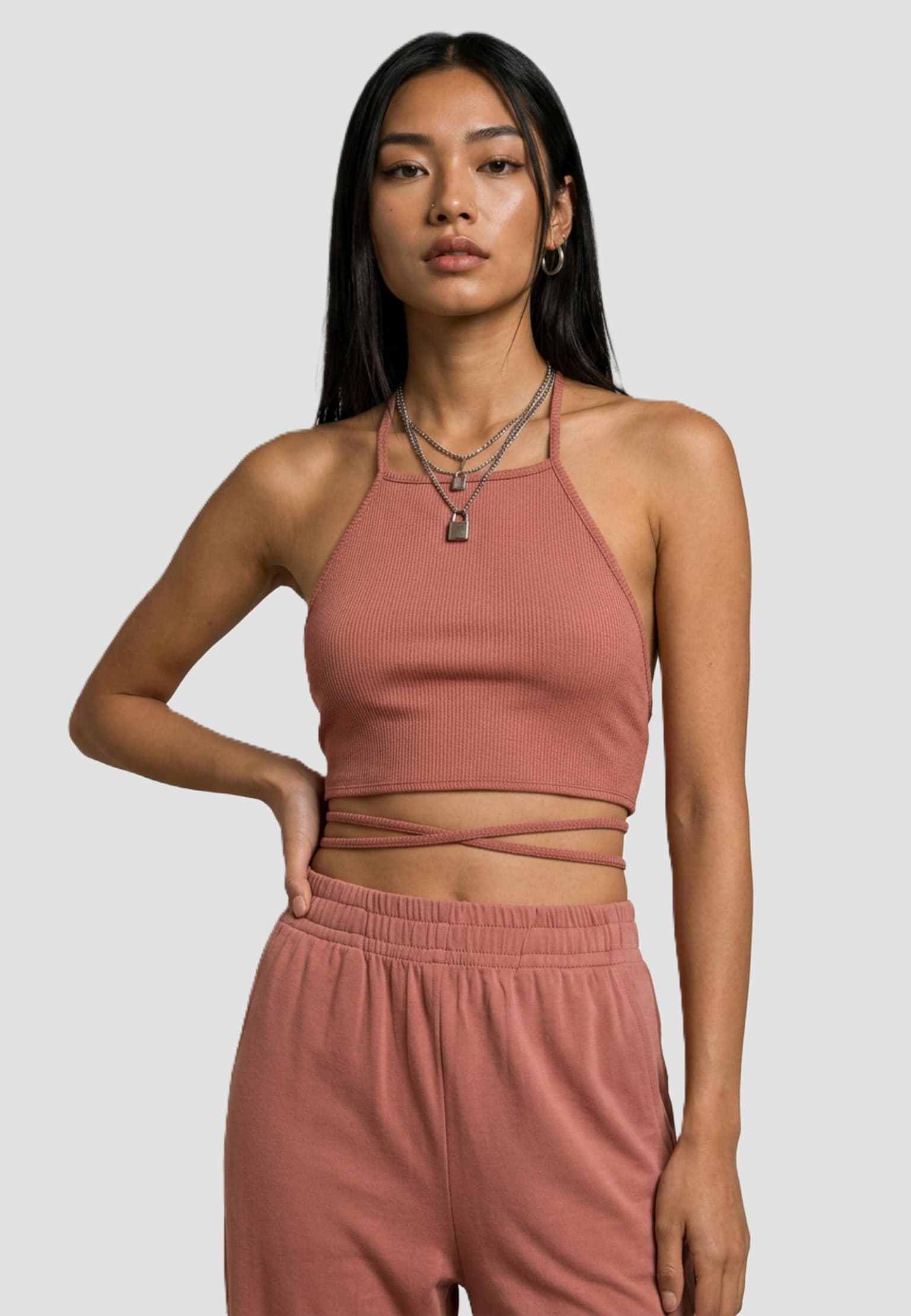 Urban Classics – Urban Classics Ladies Rib Trapeze Cropped Top