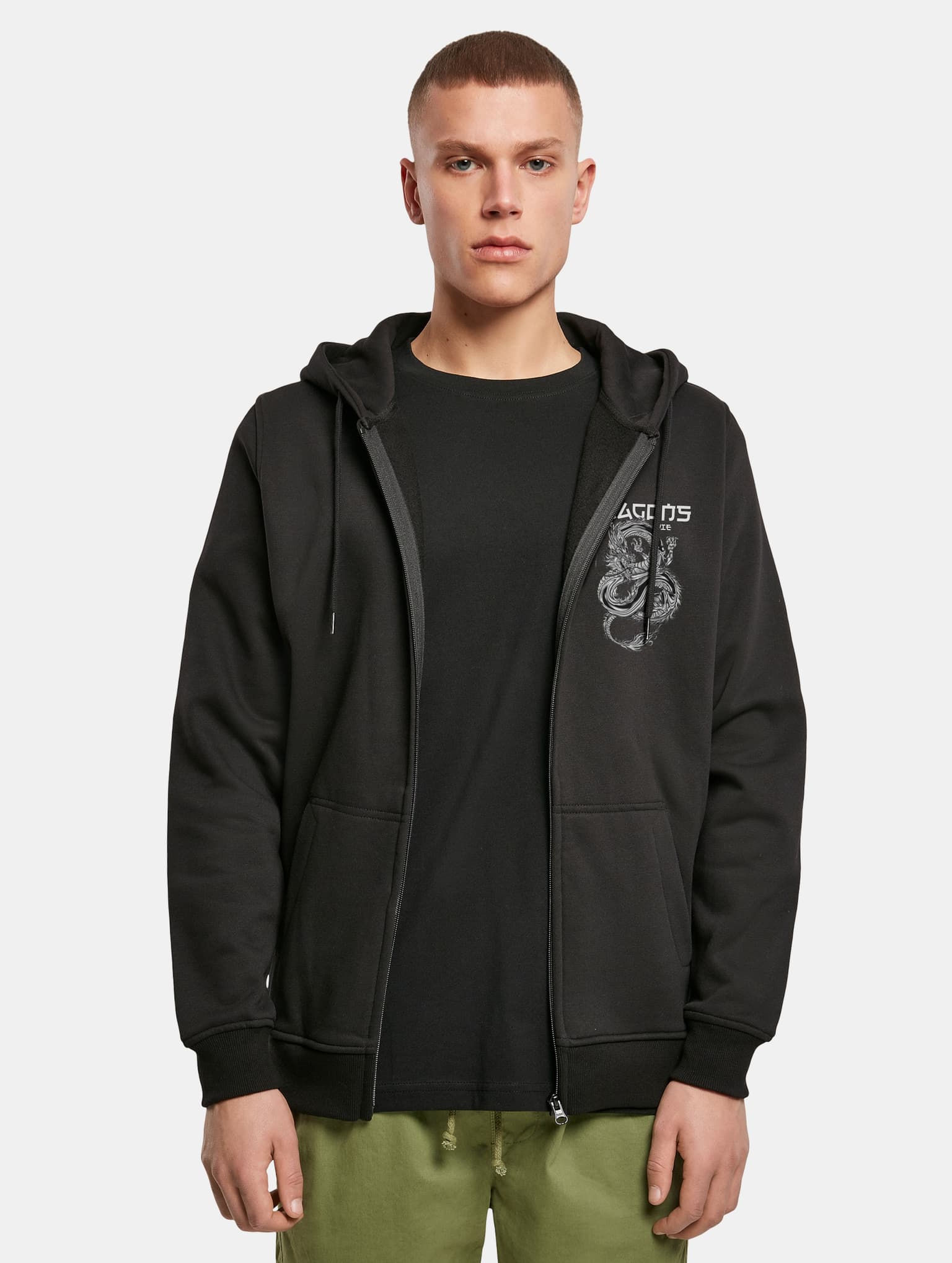 Mister Tee Dragons Never Die Heavy Zip Hoody
