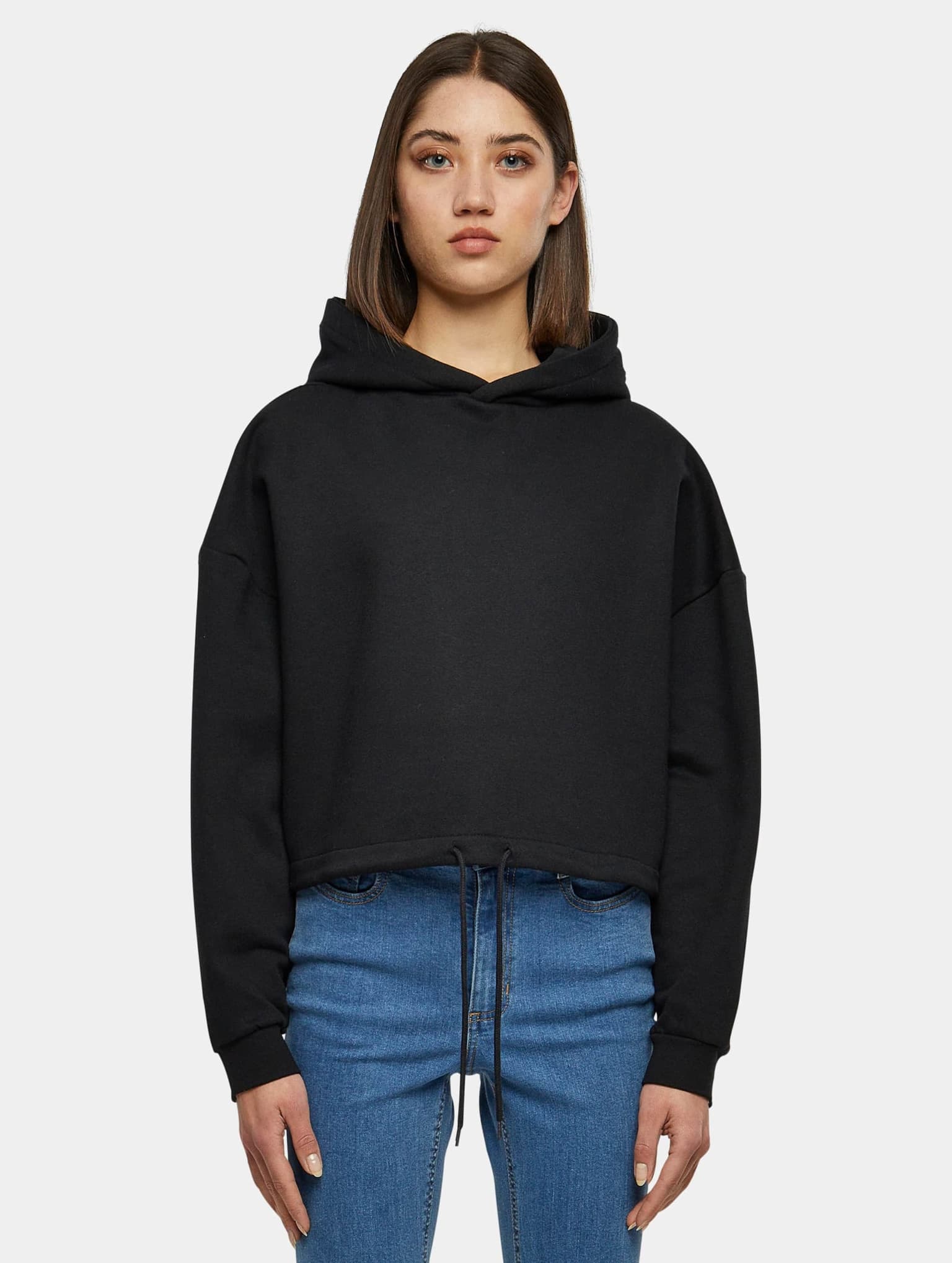 Urban Classics Ladies Cropped Oversized Hoodie – Bild 3