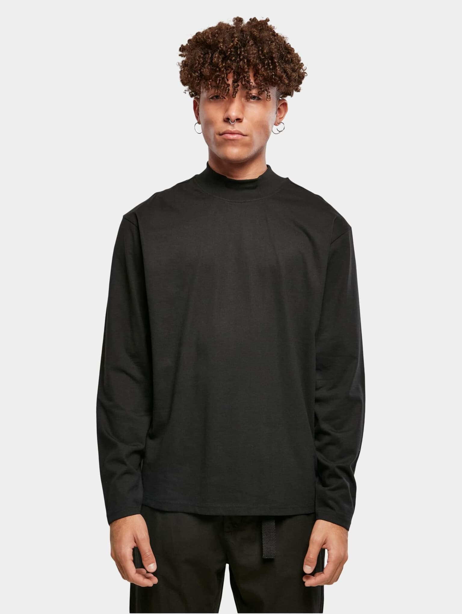 Urban Classics Heavy Boxy Mock Neck Longsleeve – Bild 3