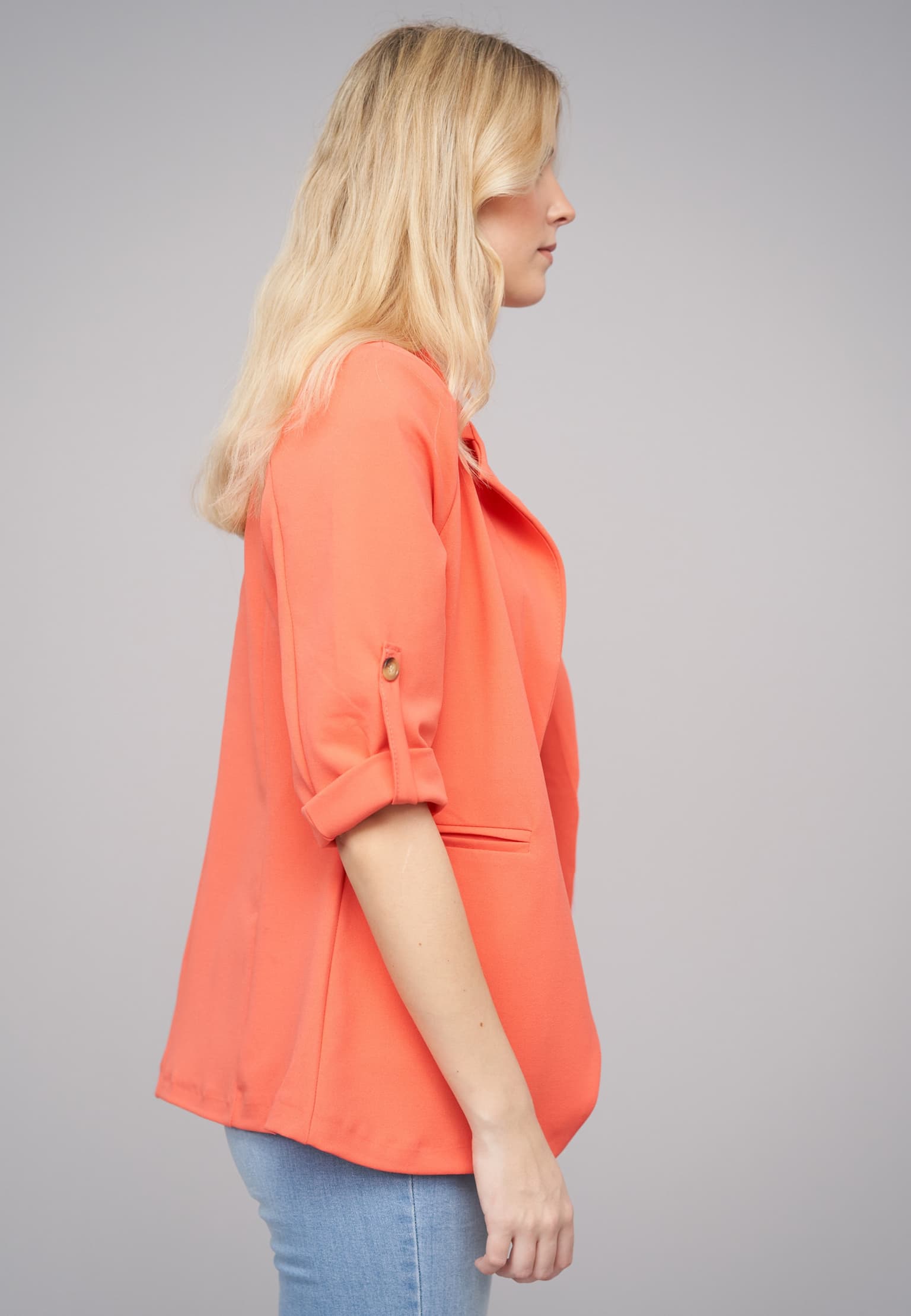 Cloud5ive Turn-Up 3/4 Sleeve Blazer – Bild 4