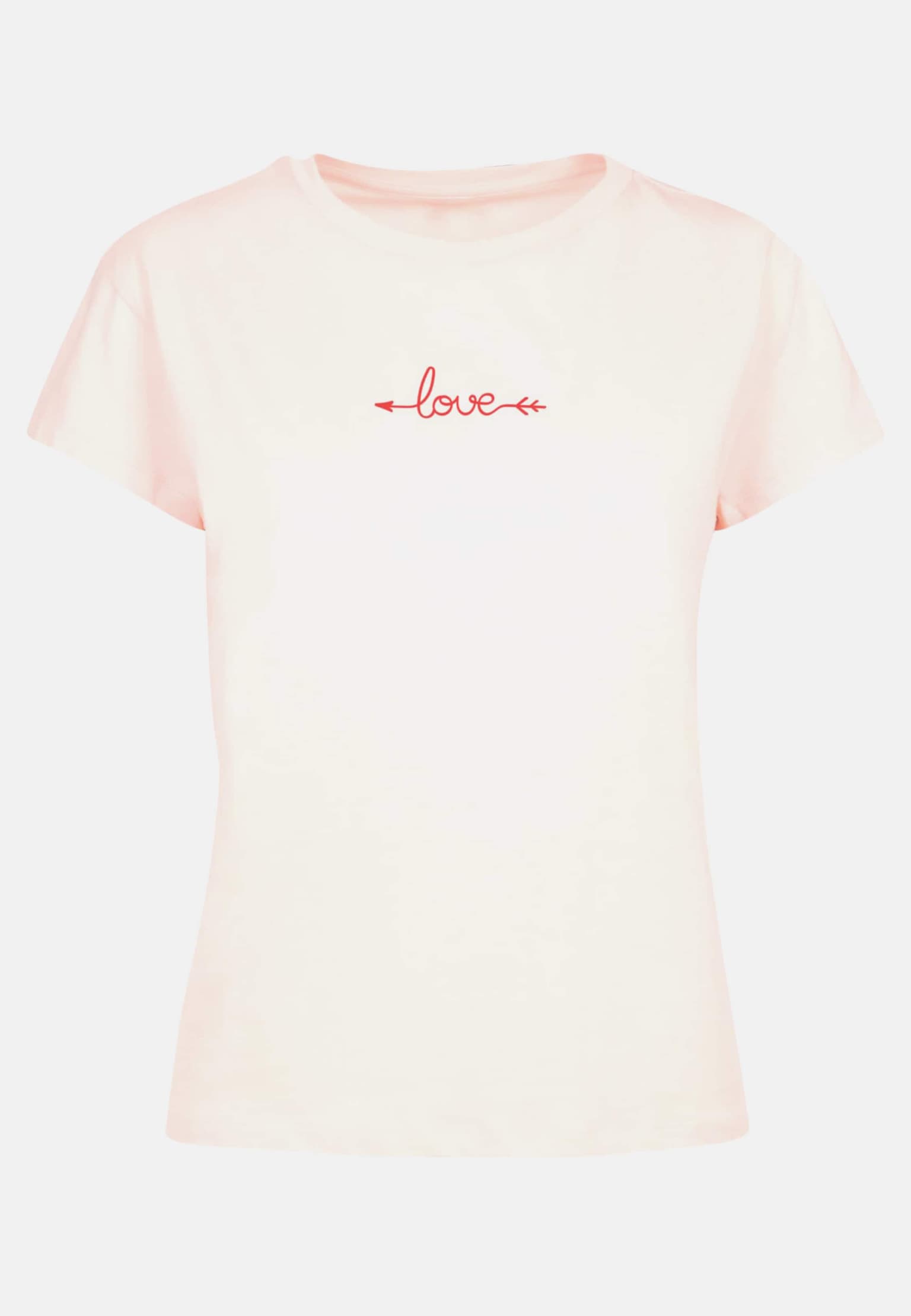 Merchcode Ladies Hugs & Love - Arrow Box Tee – Bild 3