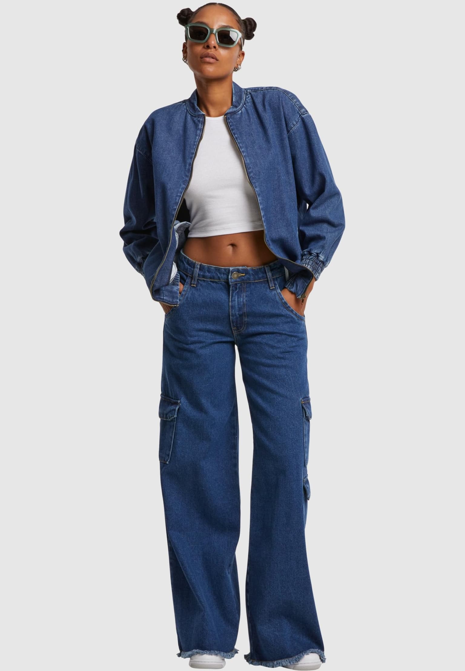 Urban Classics Ladies Oversized Skater Jacket – Bild 4