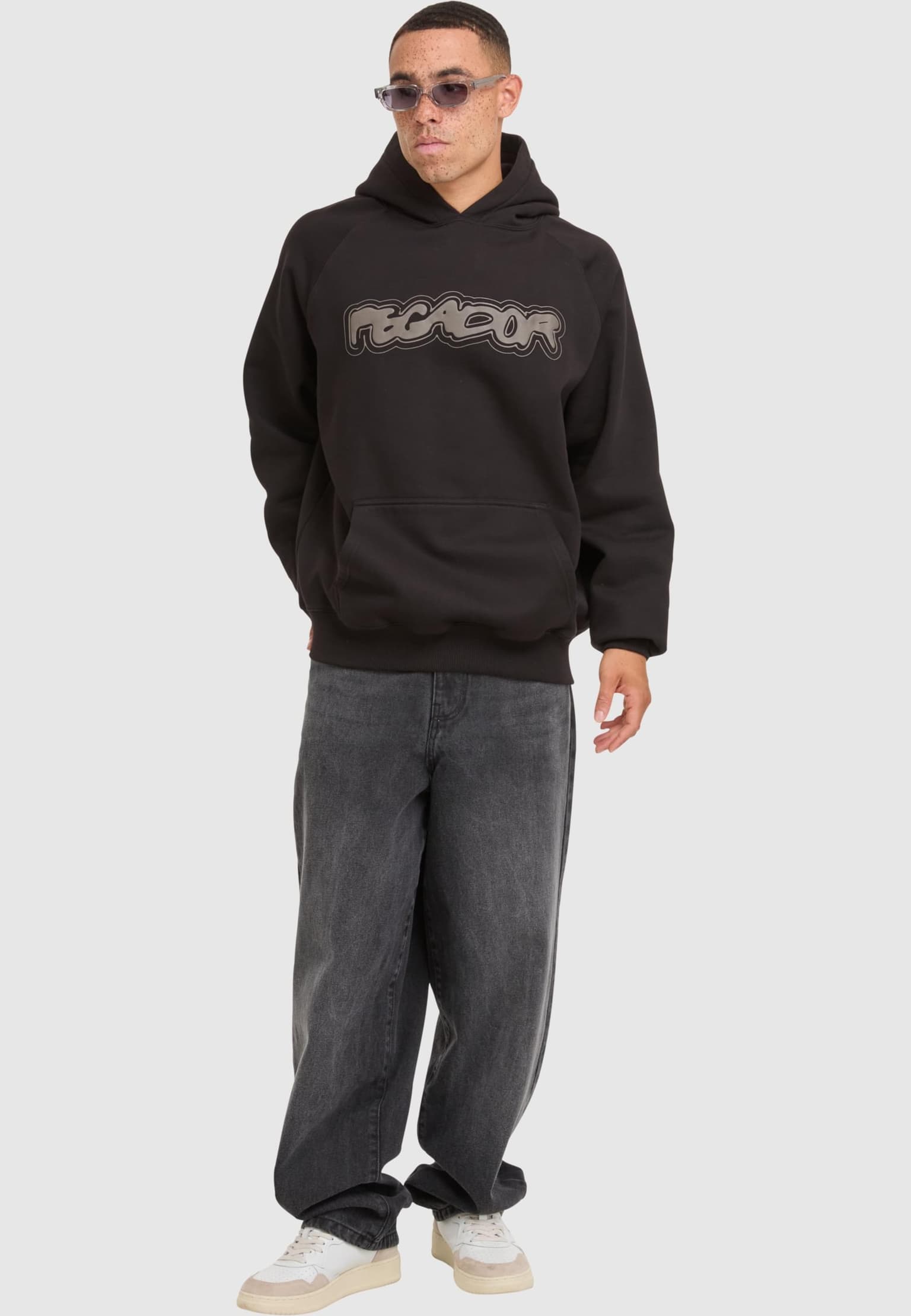 PEGADOR Anclar Oversized Raglan Hoodie – Bild 4