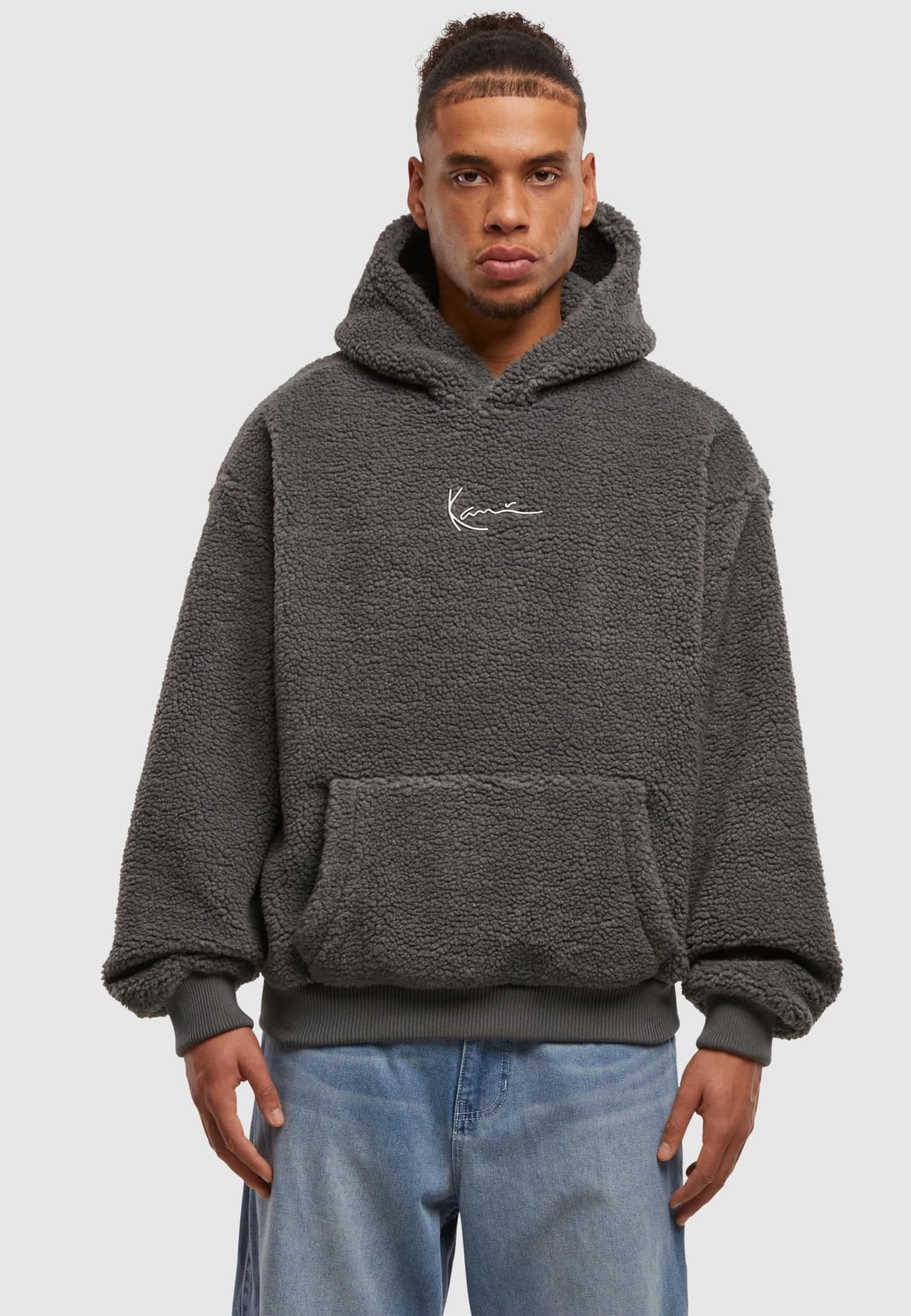 Karl Kani KK Metal Signature Teddy Hoodie – Bild 3