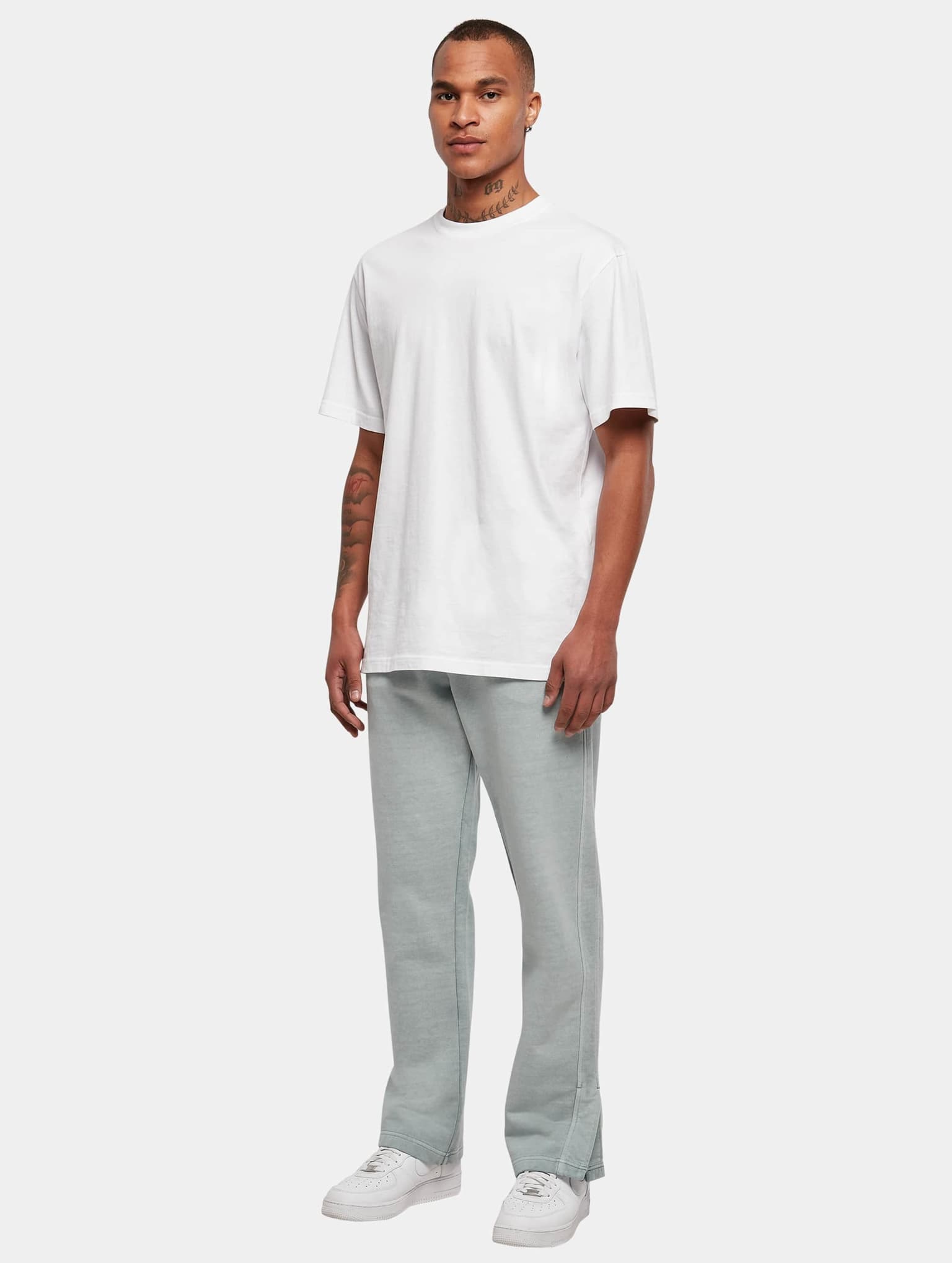 Urban Classics Heavy Terry Garment Dye Slit Sweatpants – Bild 4