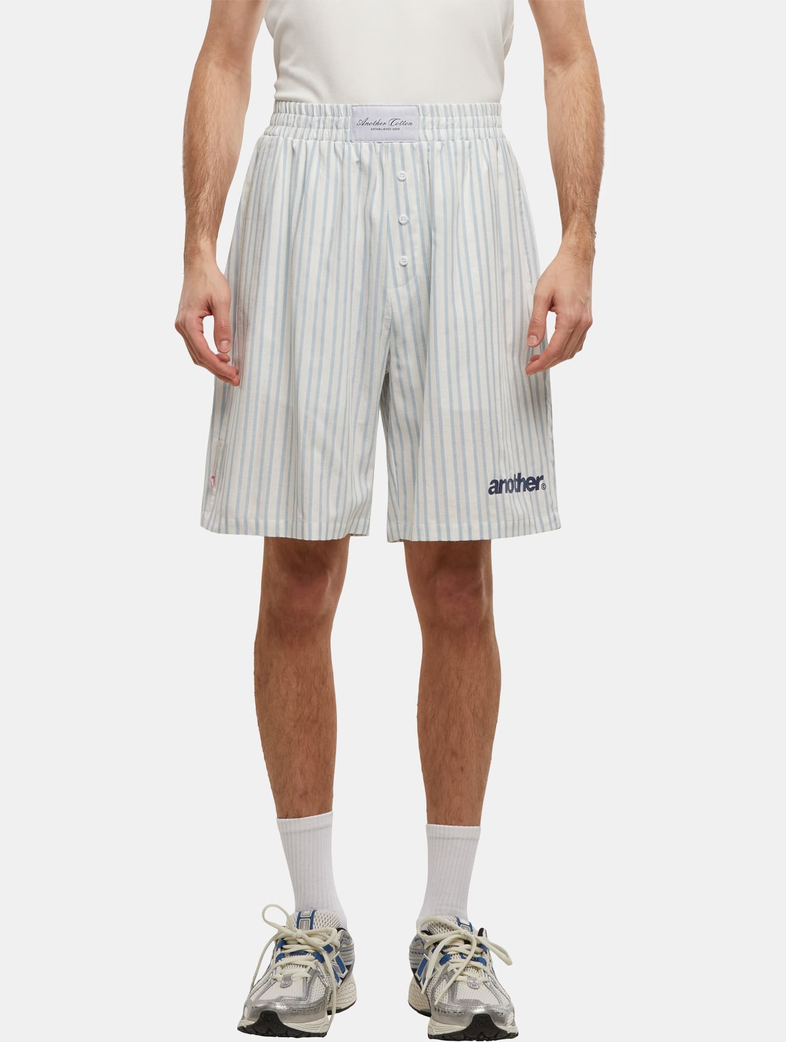 Another Cotton Lab Oversized Striped Short Pants – Bild 3