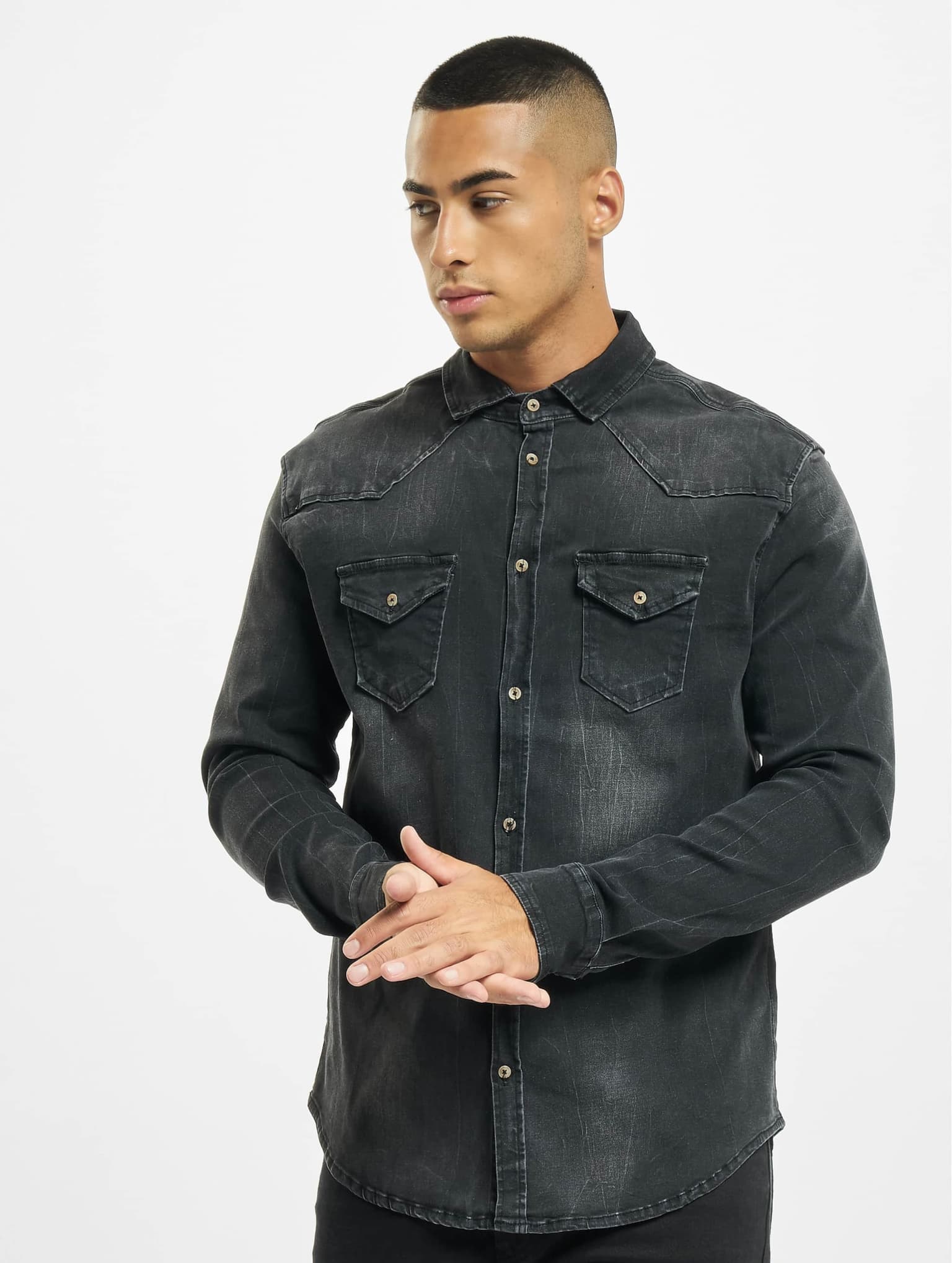 Brandit Riley Denim Shirt – Bild 3