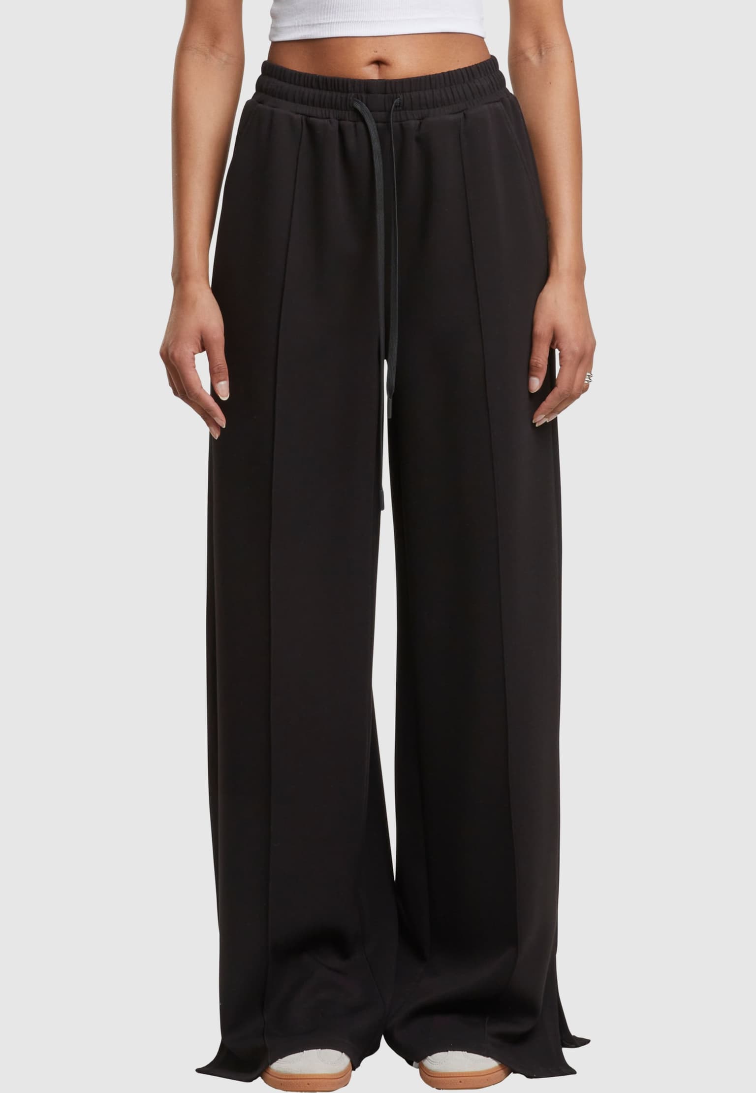 Urban Classics Ladies Soft Touch Palazzo Pants – Bild 3