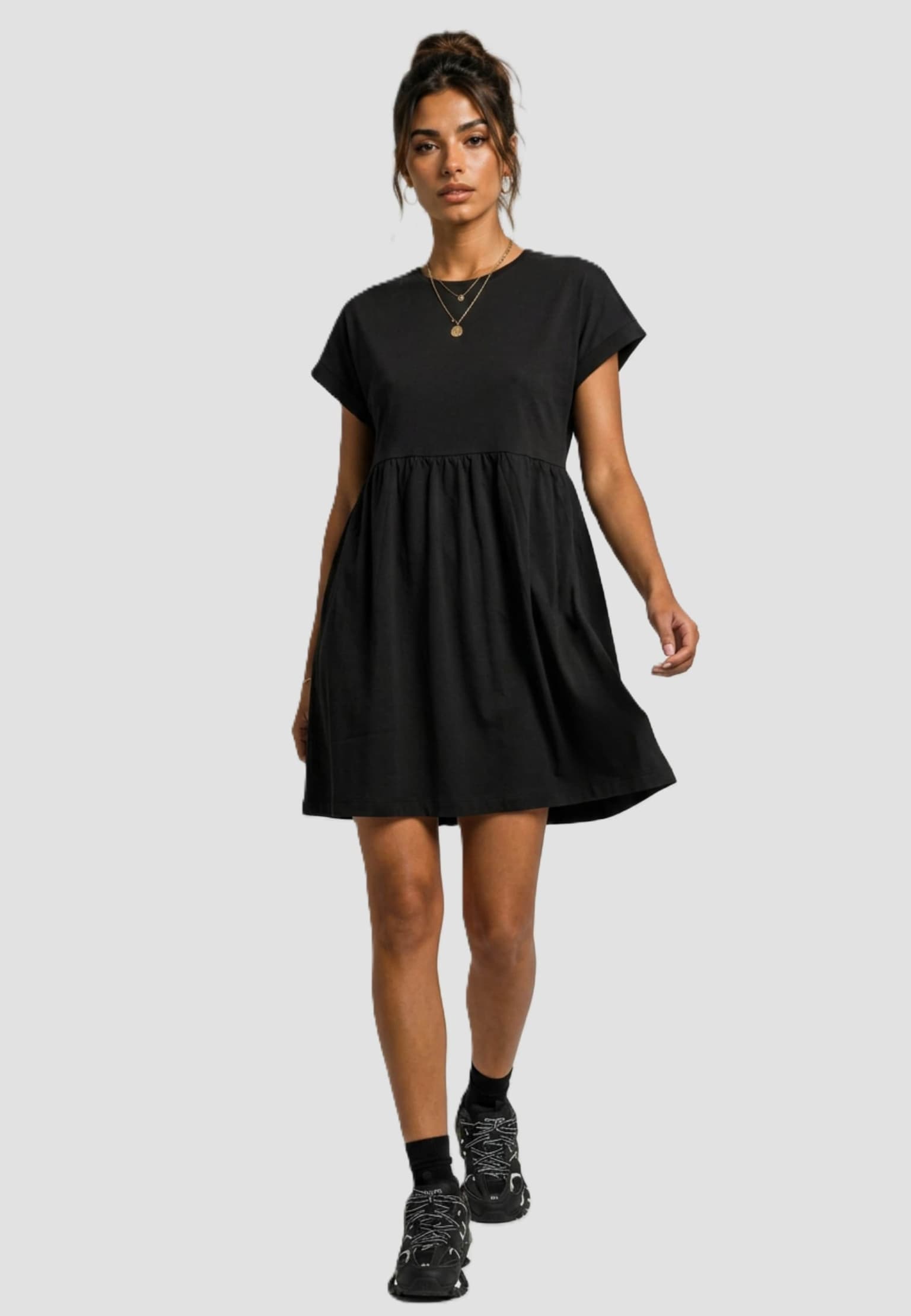 Urban Classics Ladies Essentials Empire Valance Tee Dress