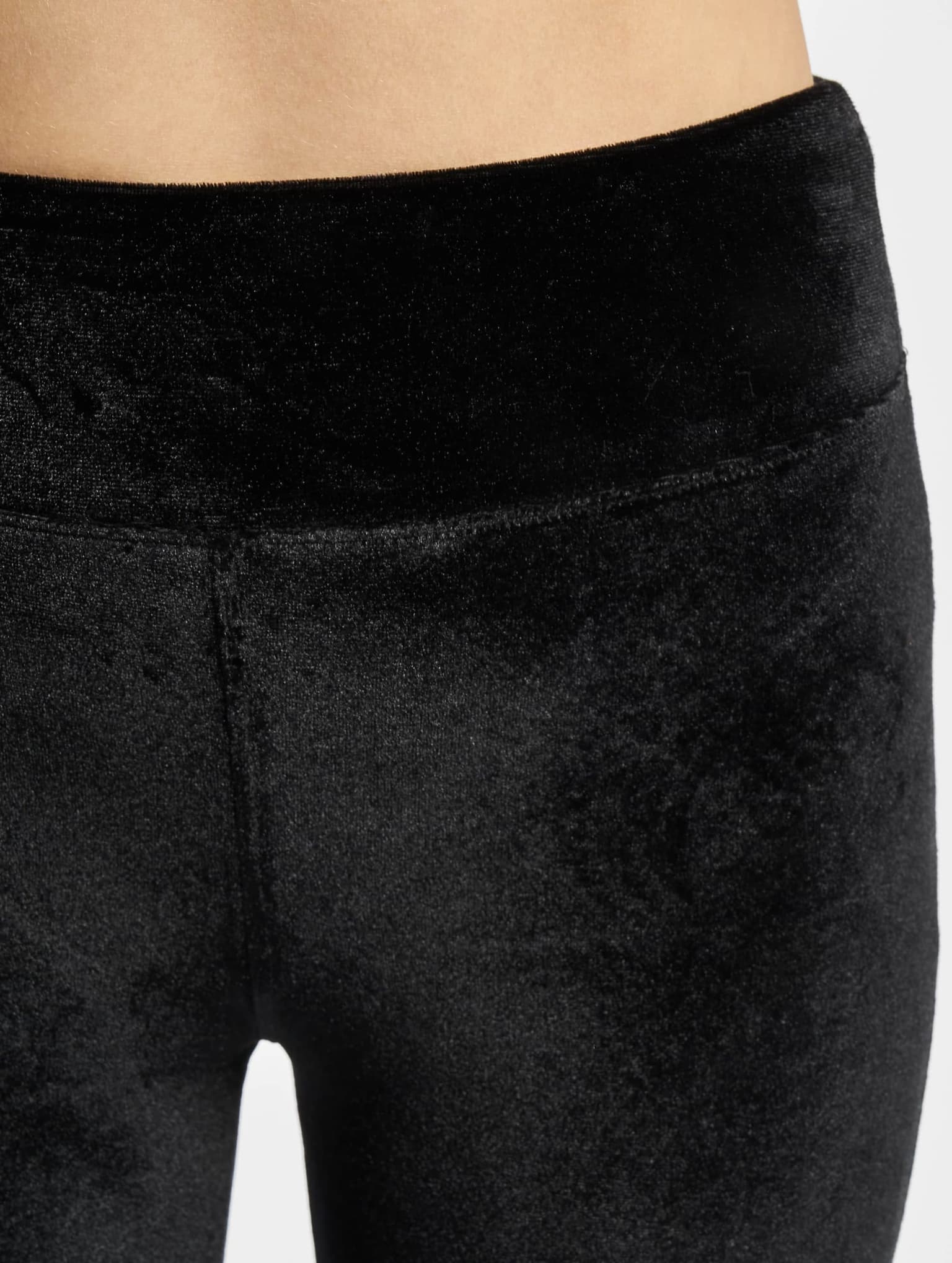 Urban Classics Ladies High Waist Velvet Leggings – Bild 4
